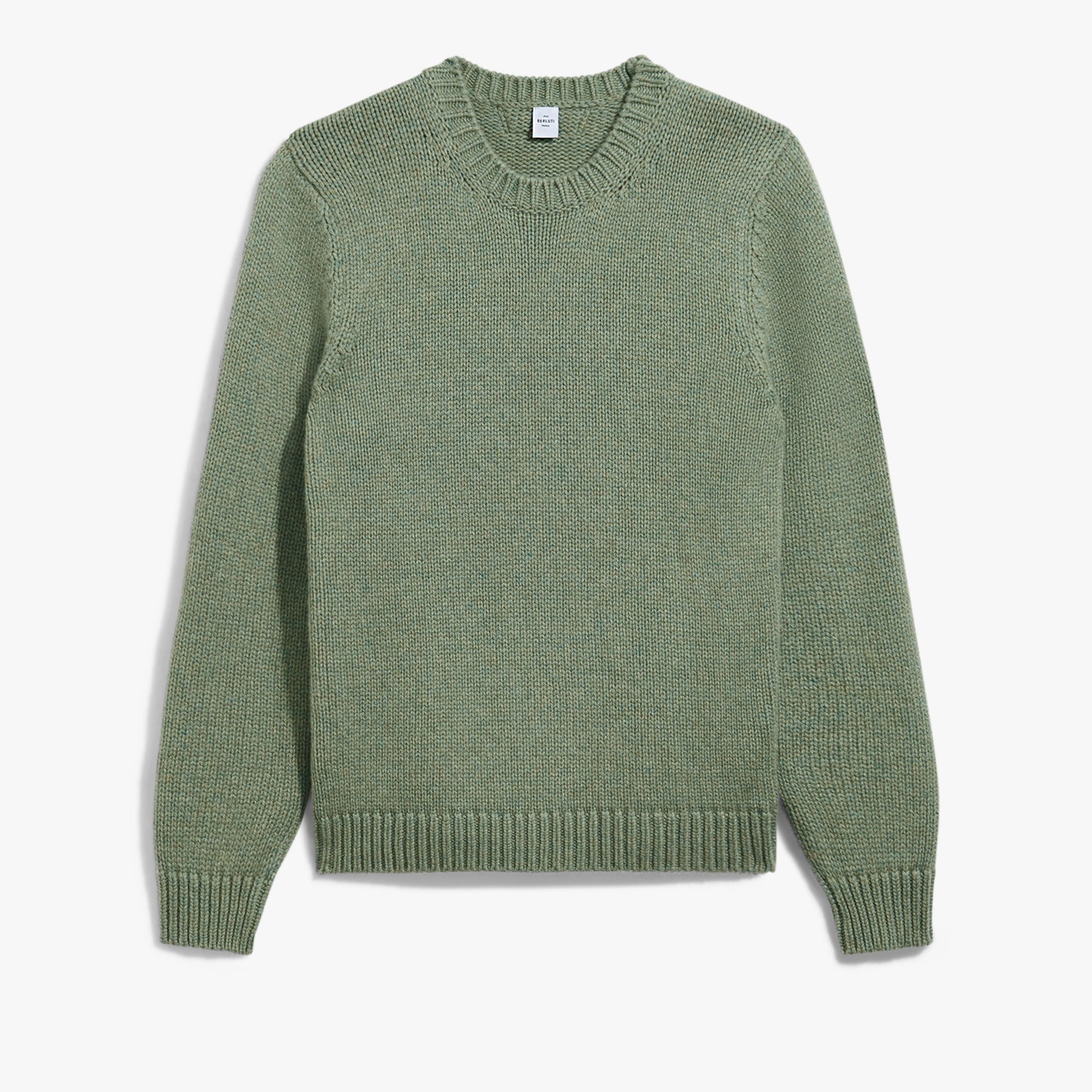Classic Cashmere Crewneck, DRY MOSS, hi-res
