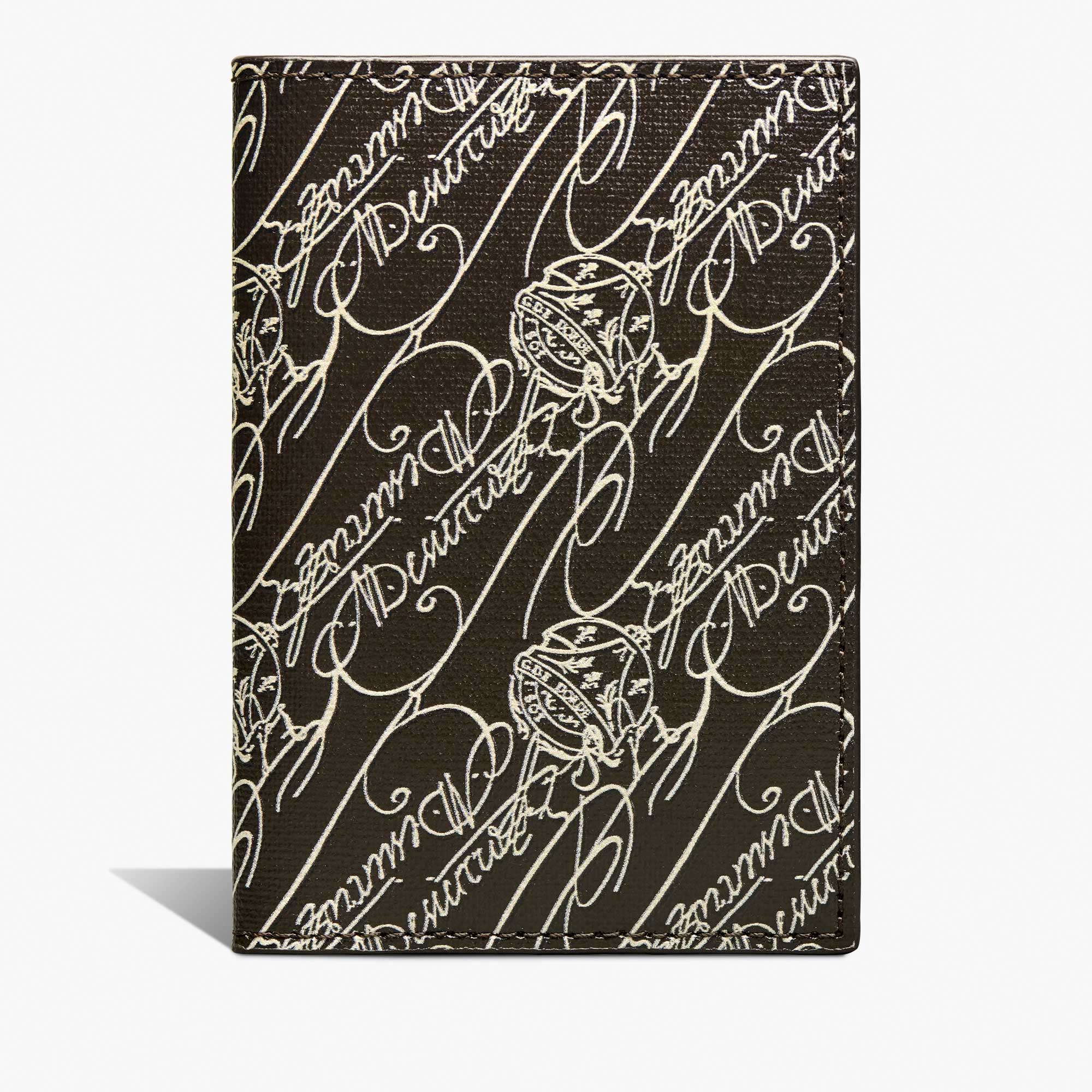 Jagua Toile Marbeuf Card Holder, DARK BROWN + MADURO, hi-res