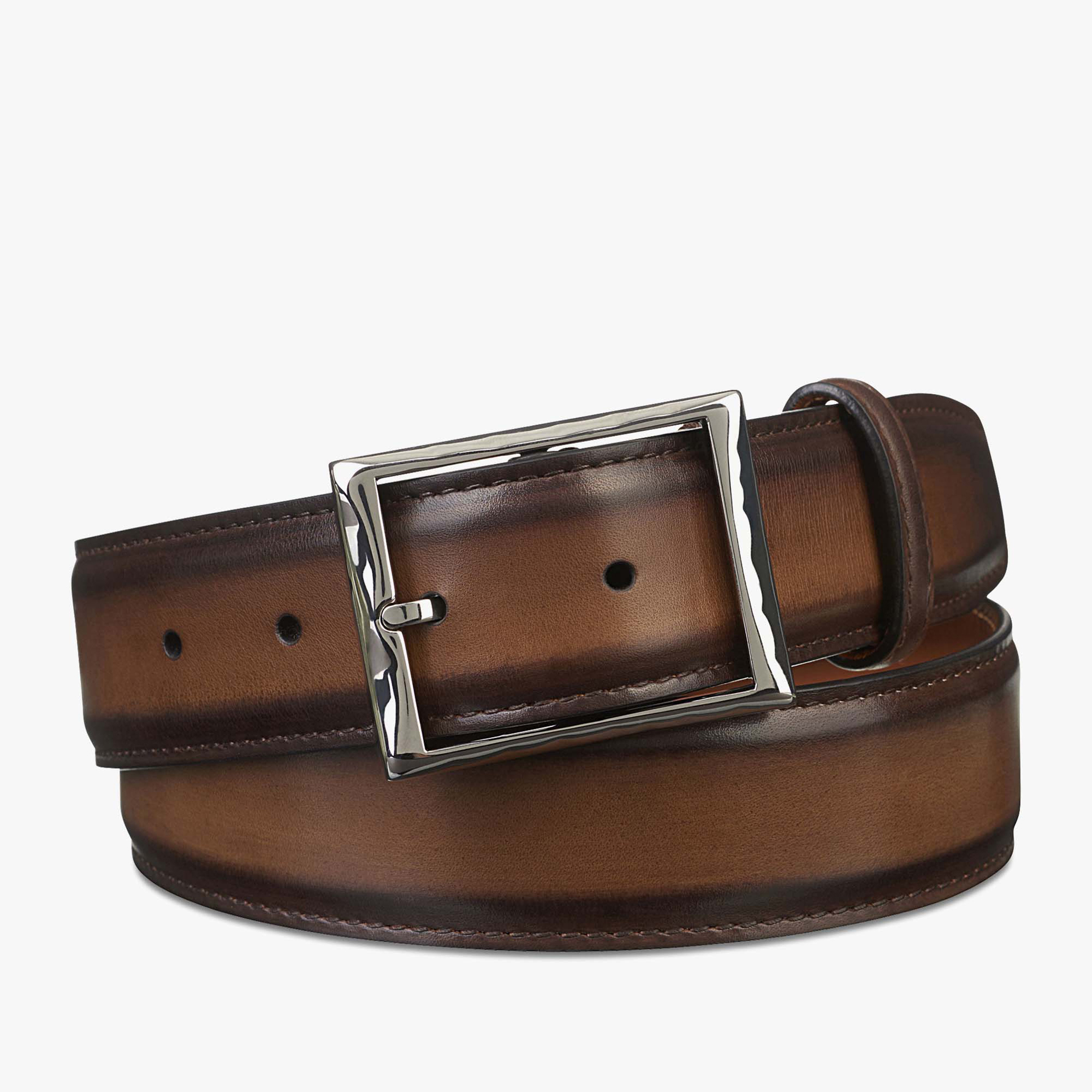 Classic leather 35 mm Belt, TOBACCO BIS, hi-res