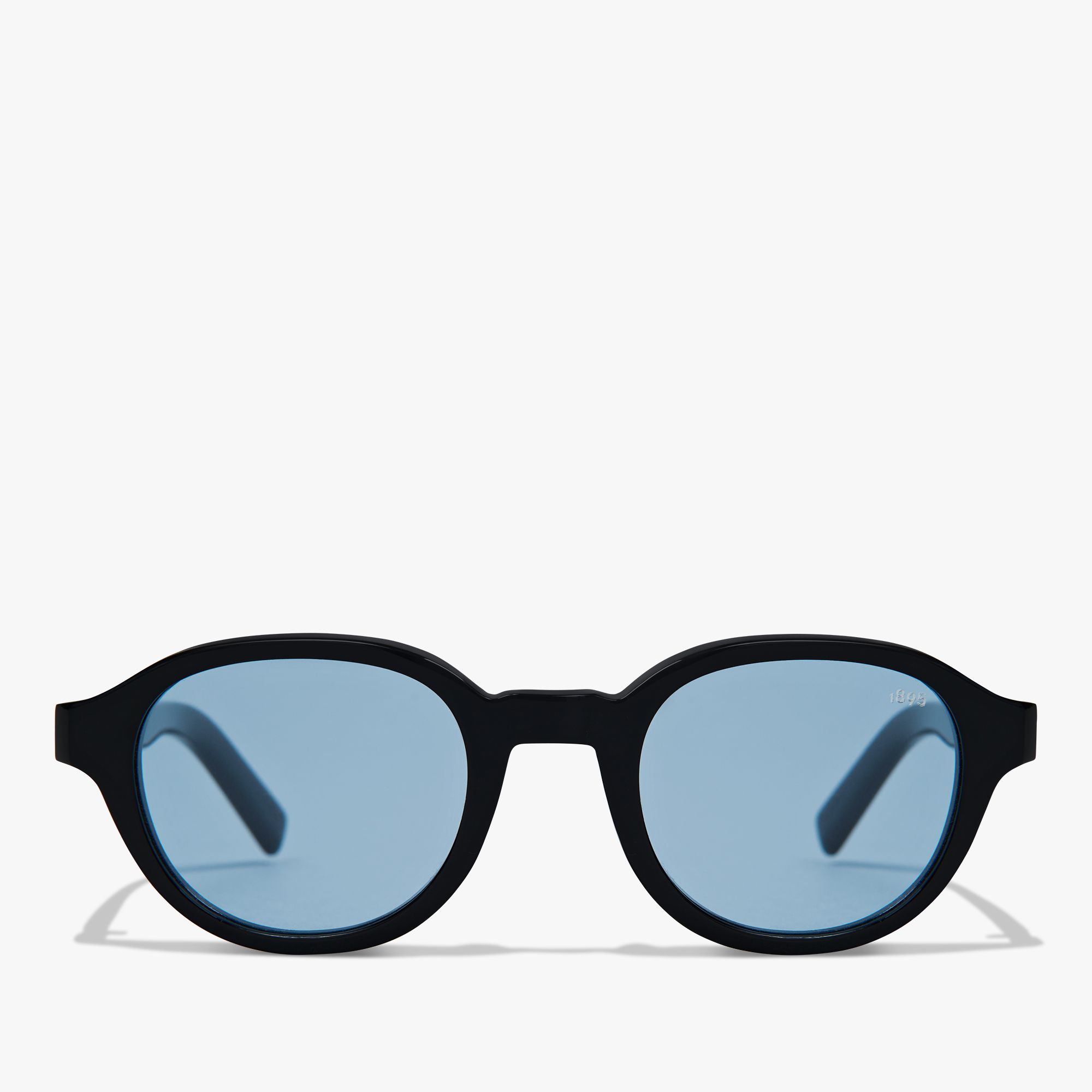 Eclipse Acetate Sunglasses, BLACK + SOLID AZURE., hi-res