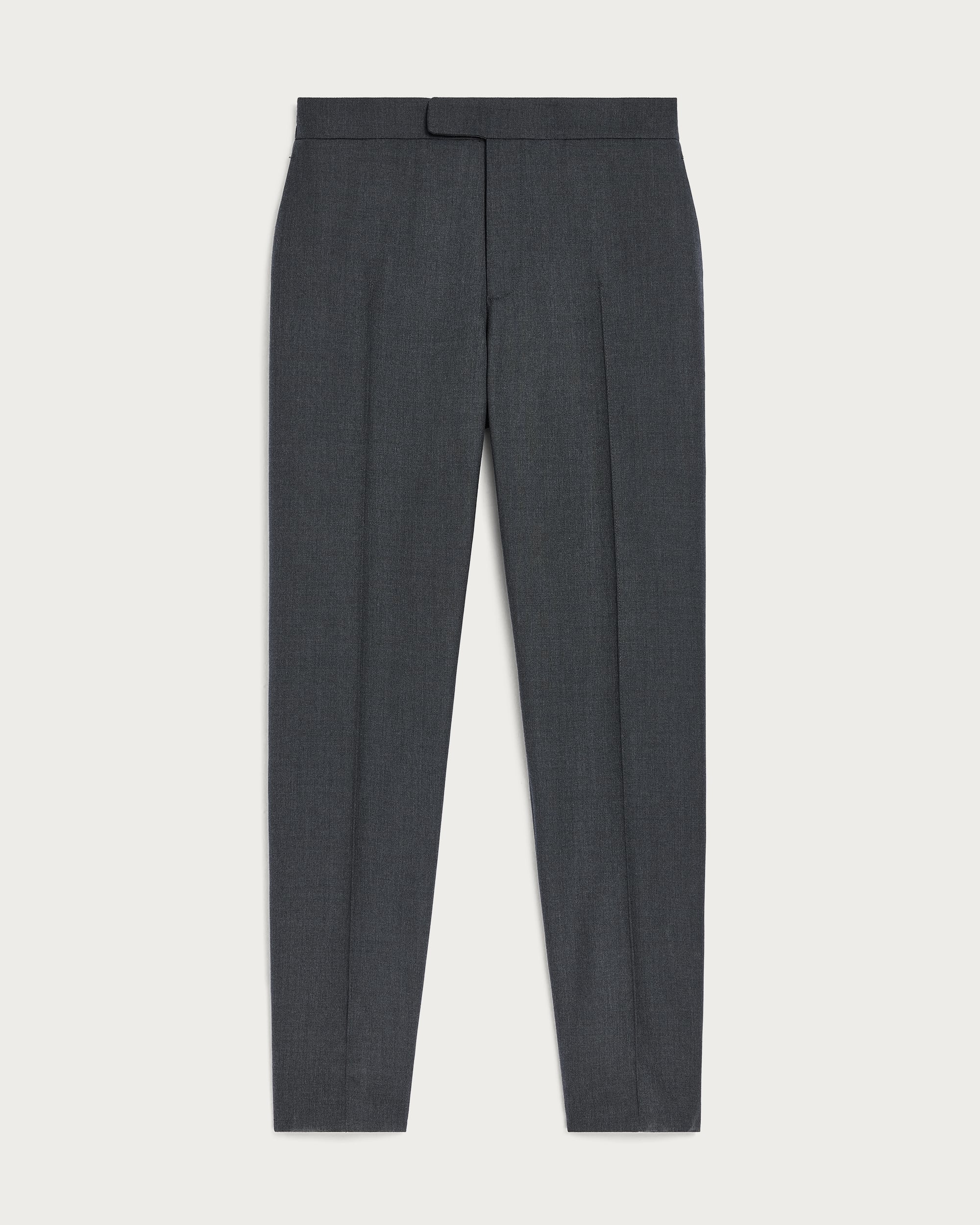 Alessio Trousers with Leather Zip-puller