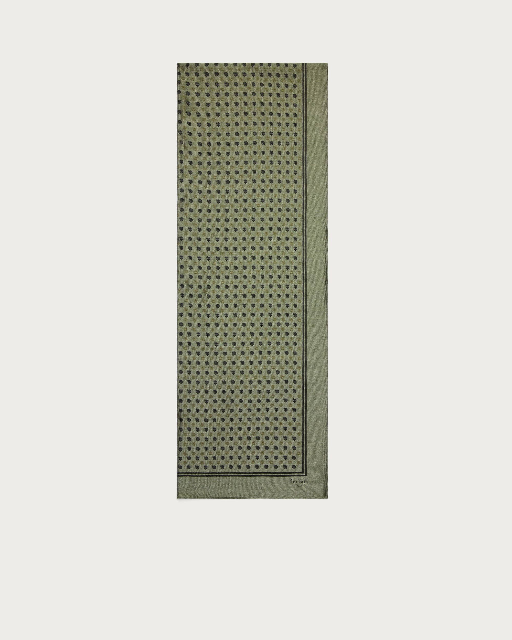 Polka Crest Scarf