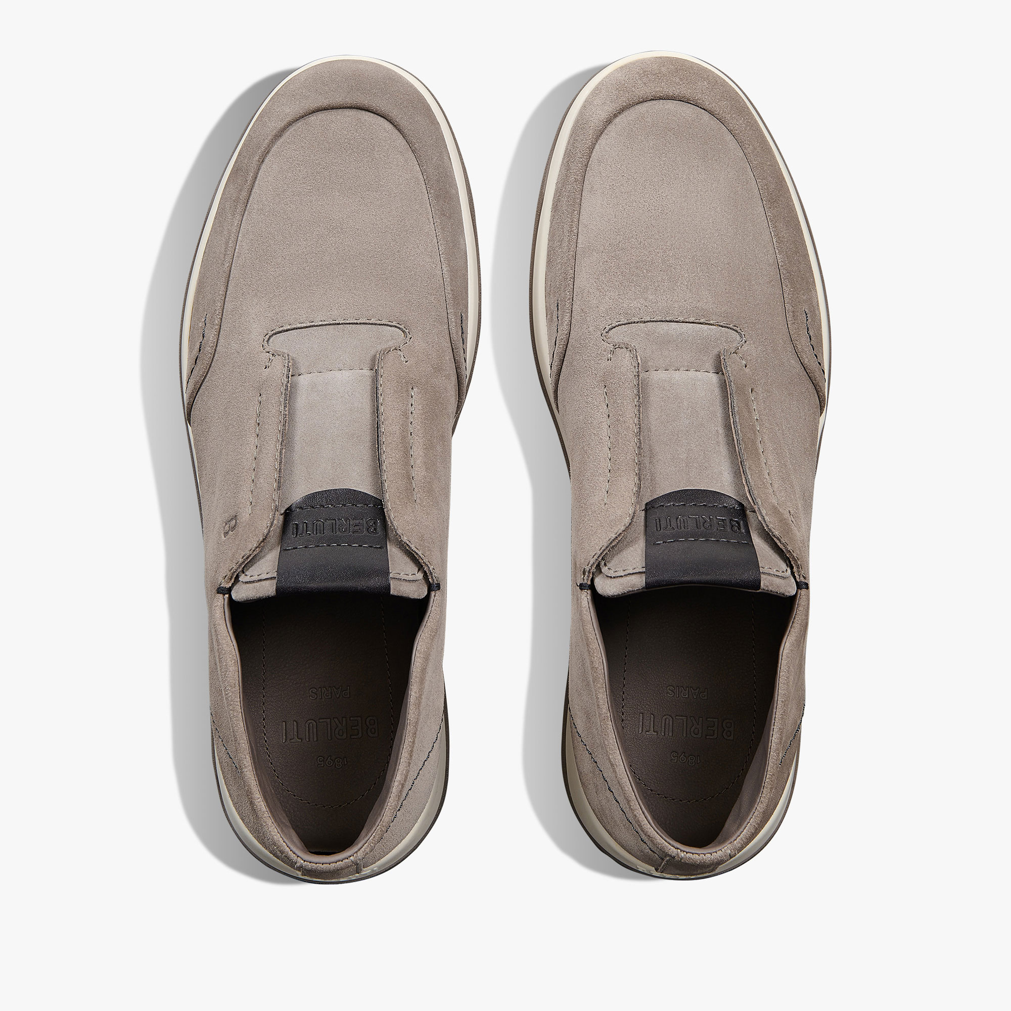 人気☆【Berluti】Playoff Suede Calf スニーカー 全２色 S6282-002_echappee-suede-slip-