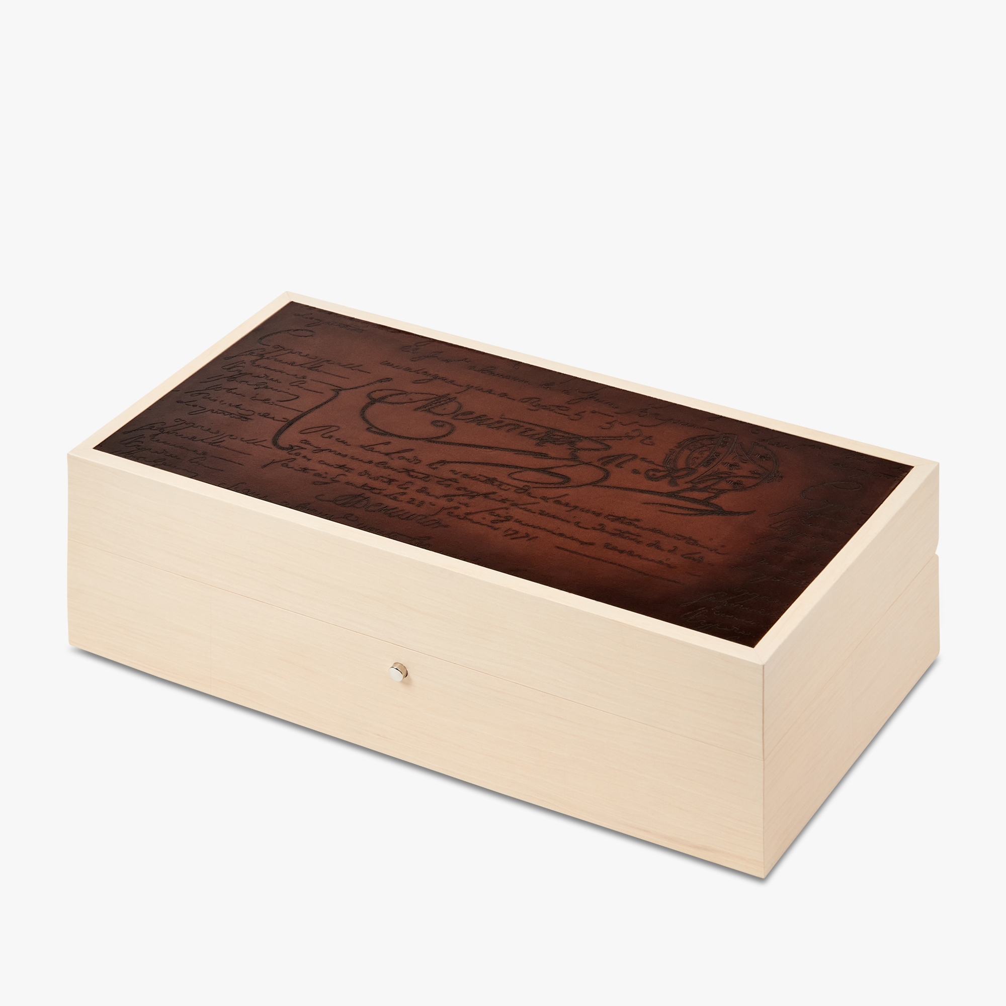 Wood and Leather Watch Box, TDM INTENSO, hi-res