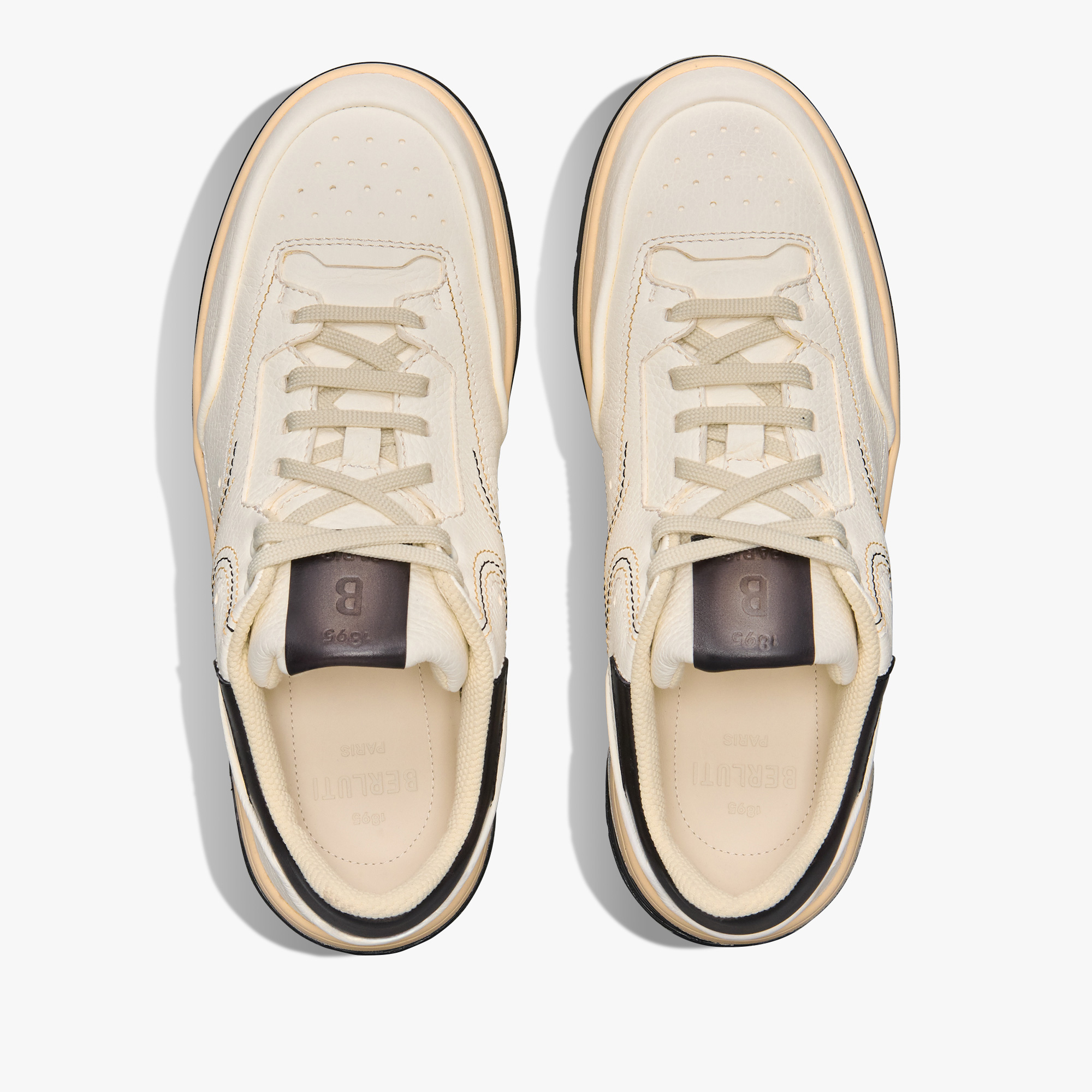 Playoff Deer Leather Sneaker | Berluti US
