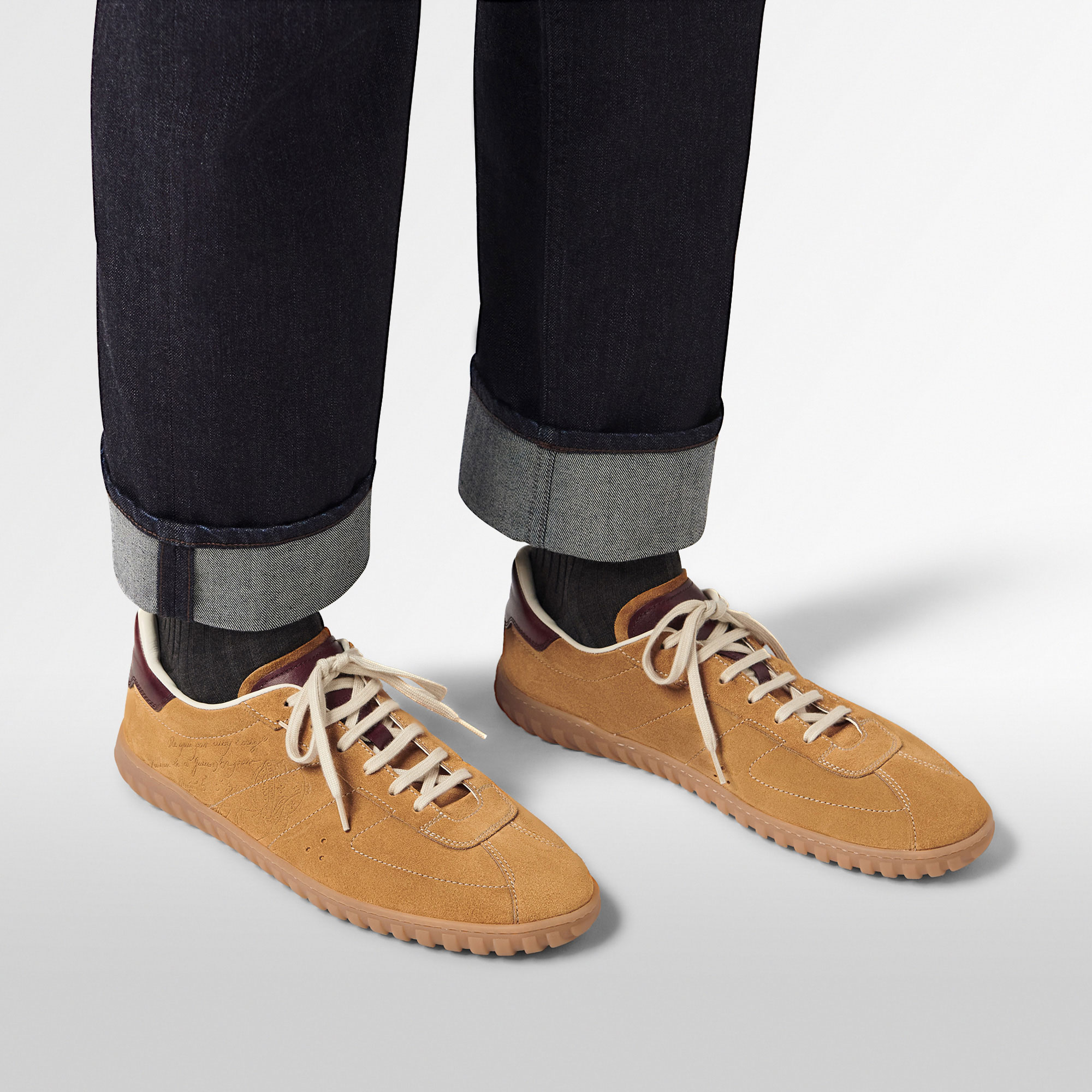 Suede trainer boots best sale