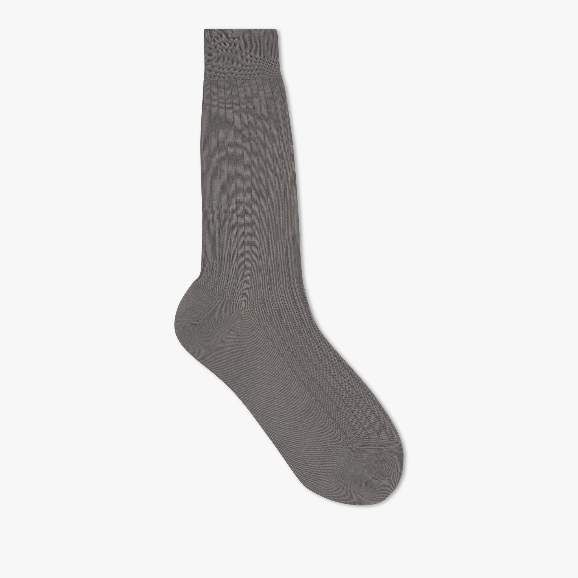 Chaussettes Courtes En Coton, MOON GREY, hi-res