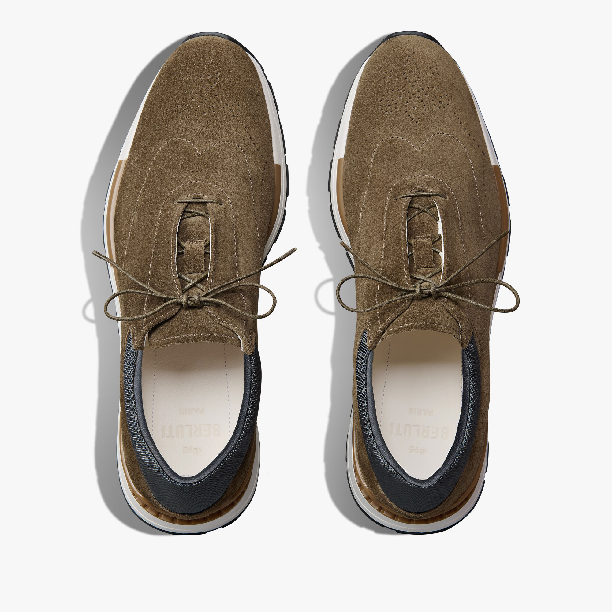 Fast Track Suede Calf And Nylon Sneaker | Berluti ID