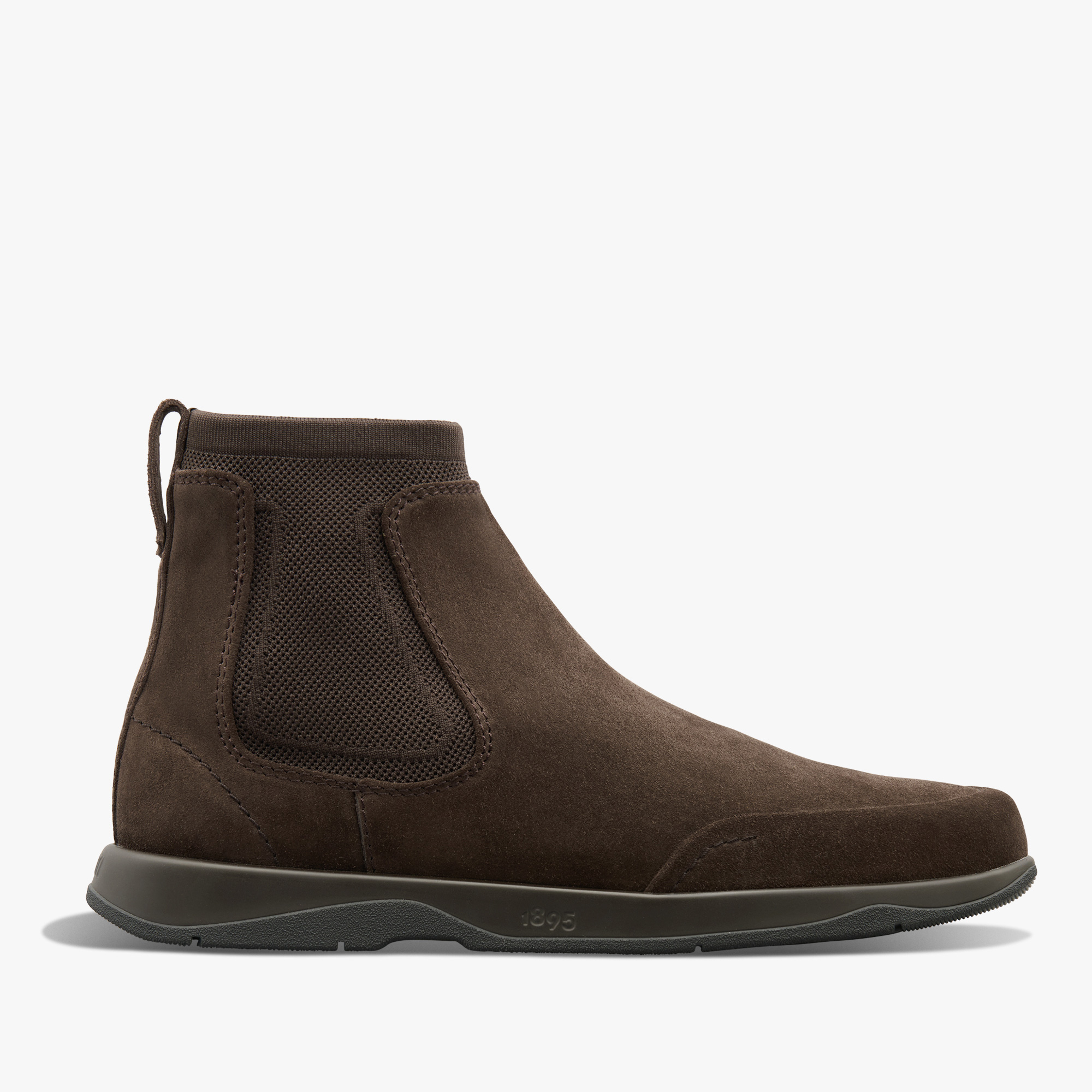 Echappée Suede Boot, DARK BROWN, hi-res