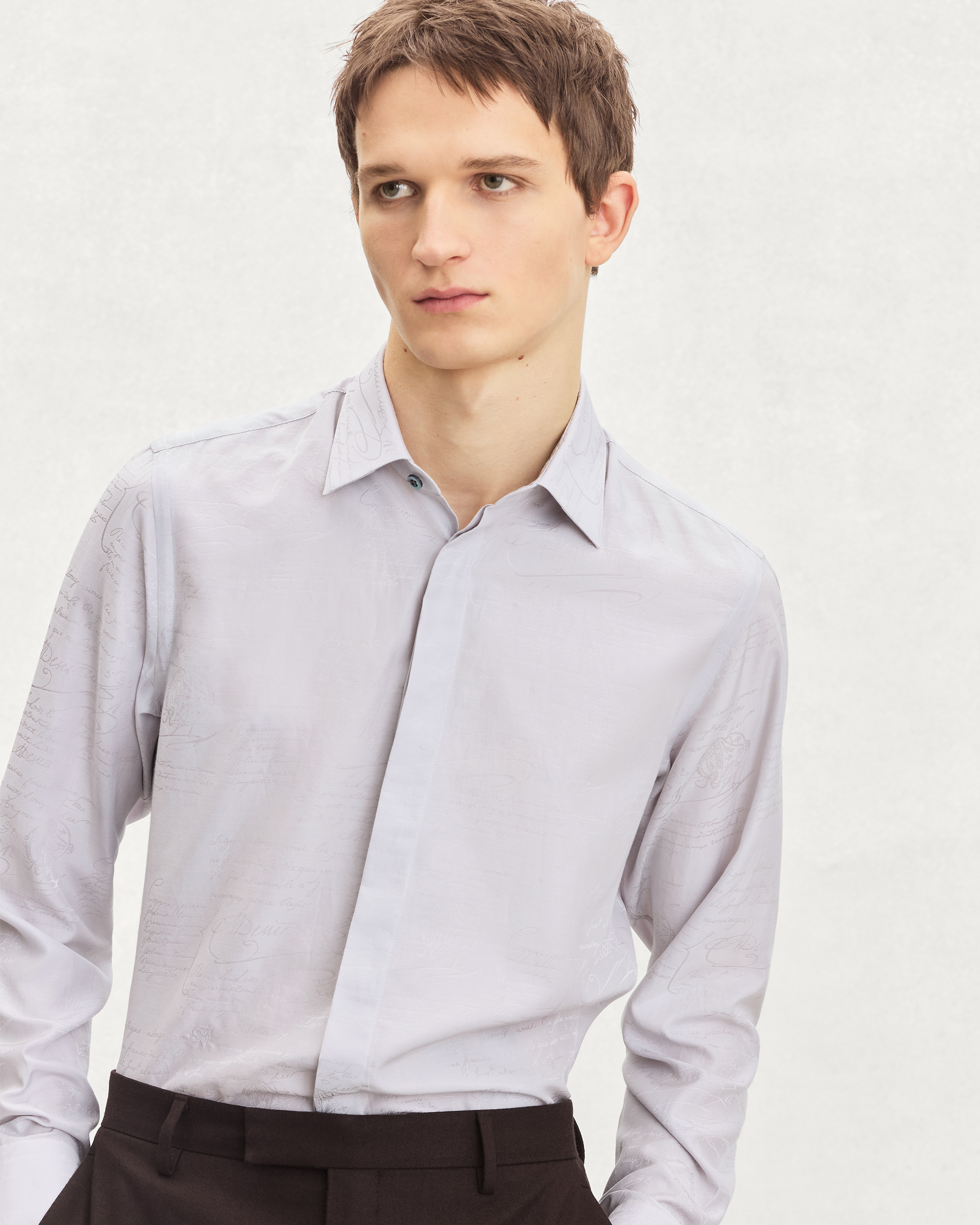 アンディ スクリットパターン シャツ | ベルルッティ JP