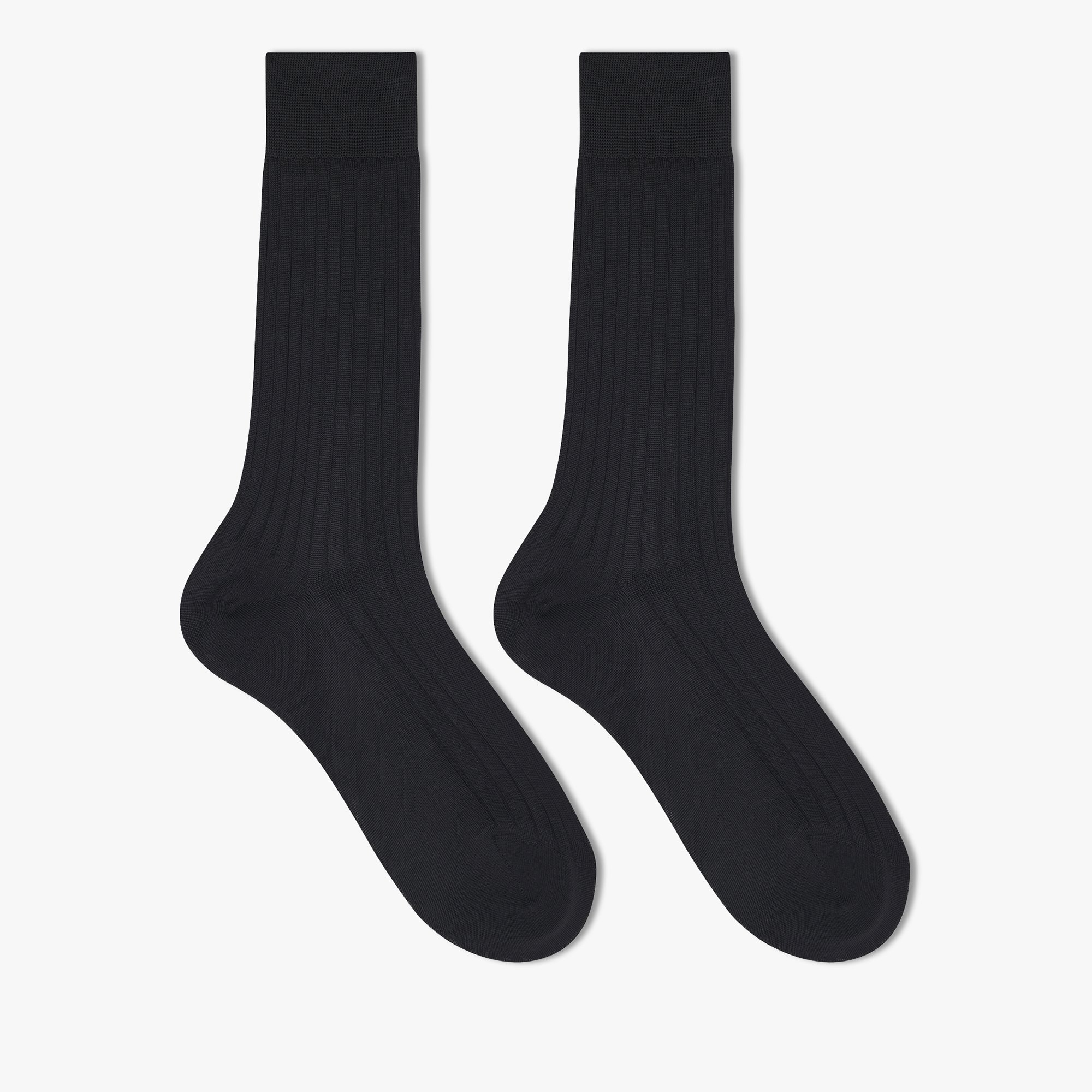 Alessandro Cotton Socks, NOIR, hi-res