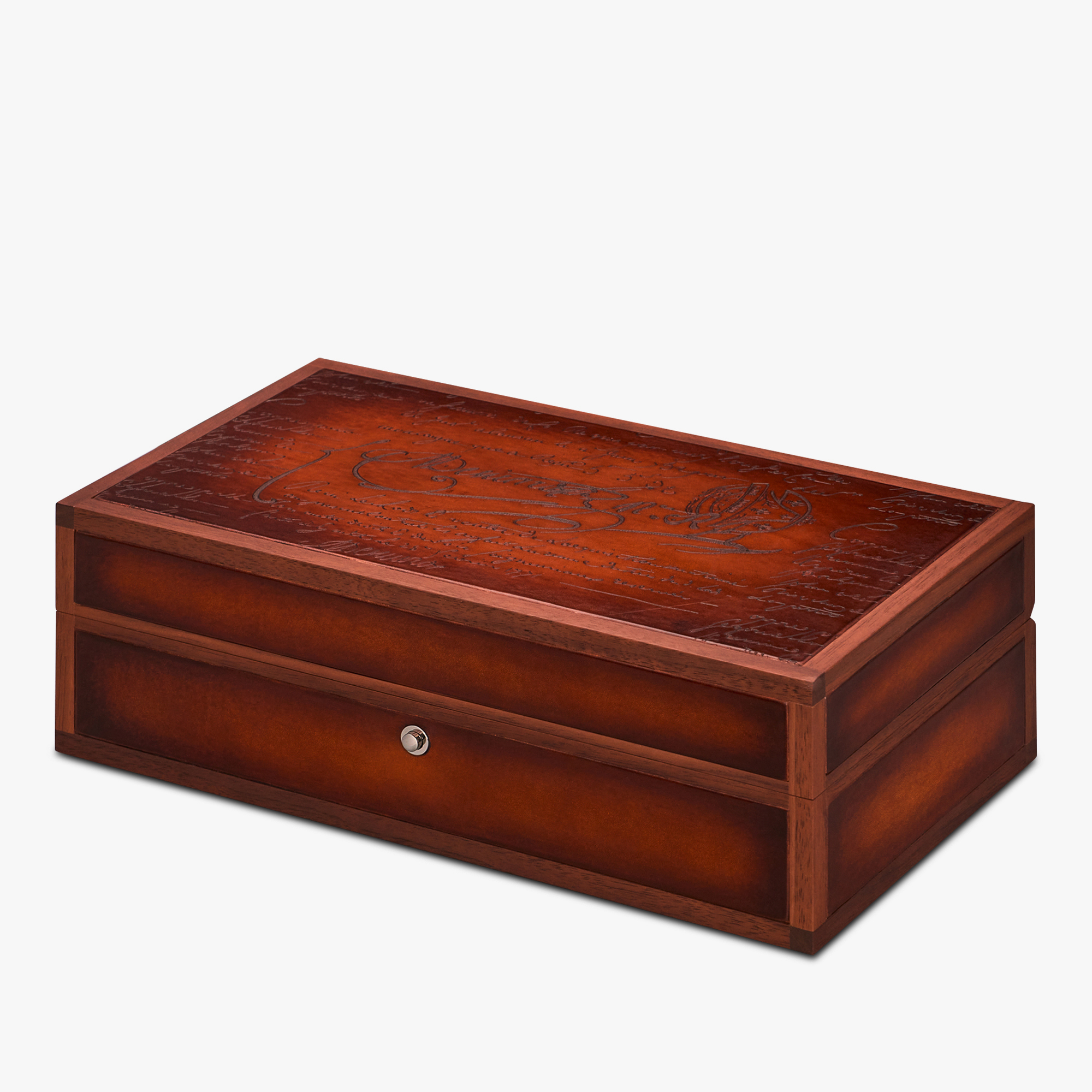 Mahogany outlet watch box