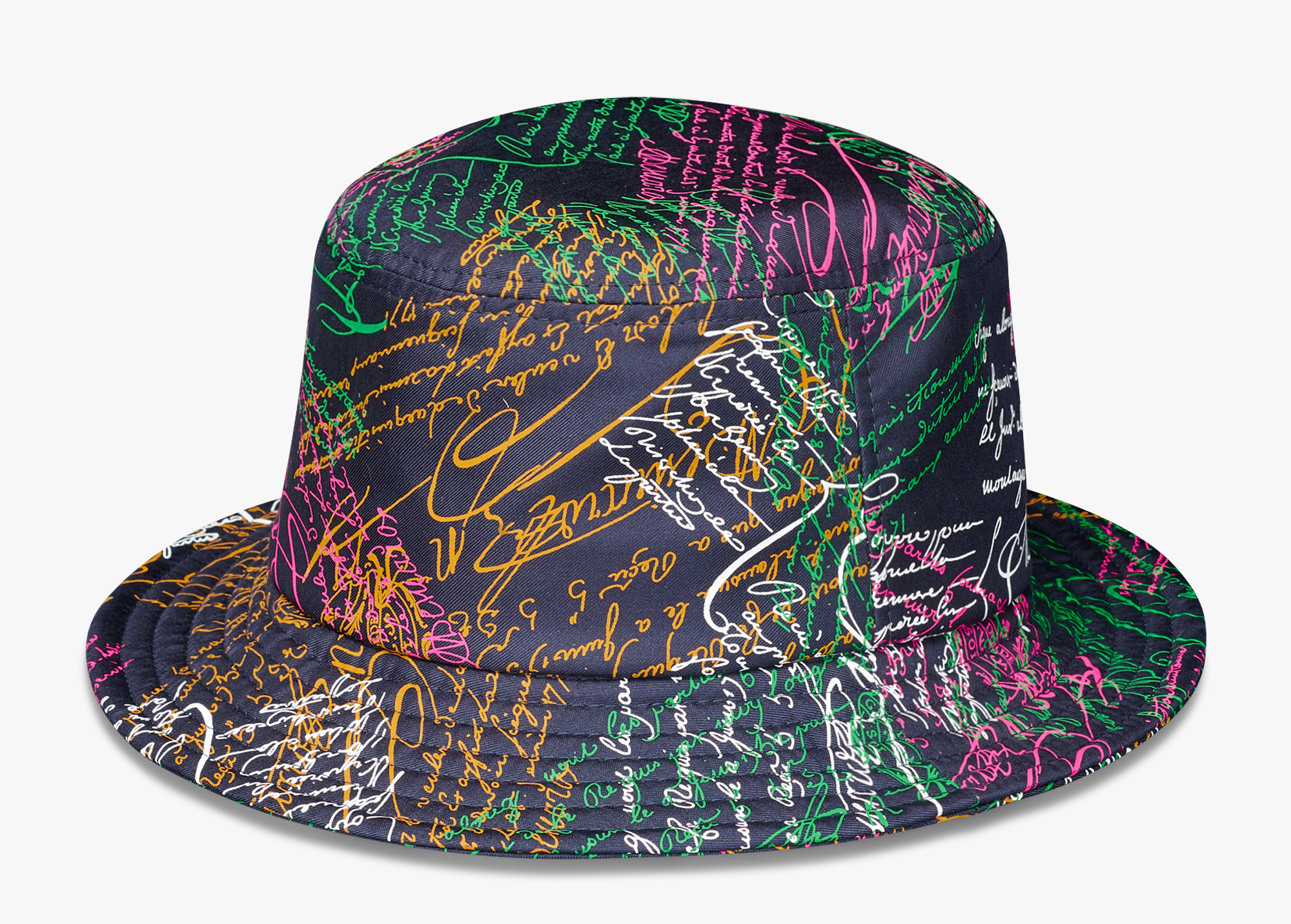 silk bucket hat