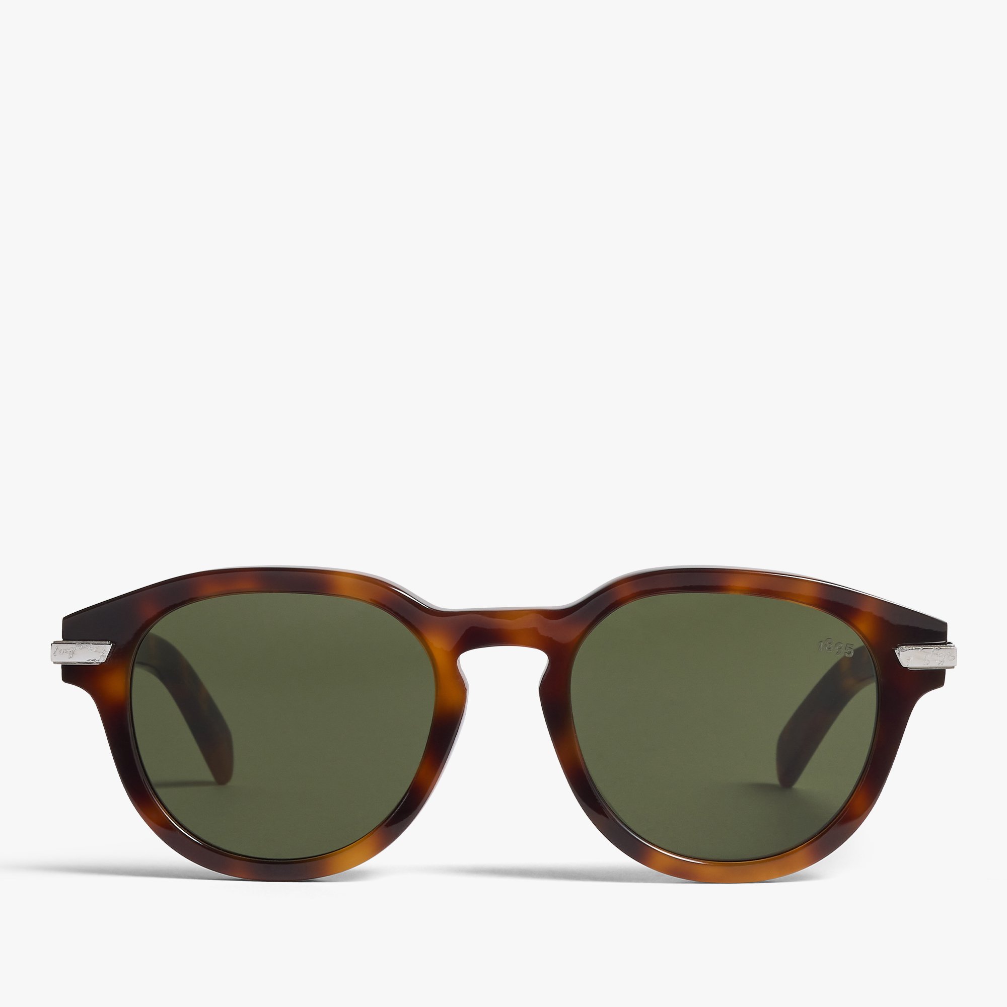 Sunrise Acetate Sunglasses, DARK HAVANA + SOLID GREEN, hi-res