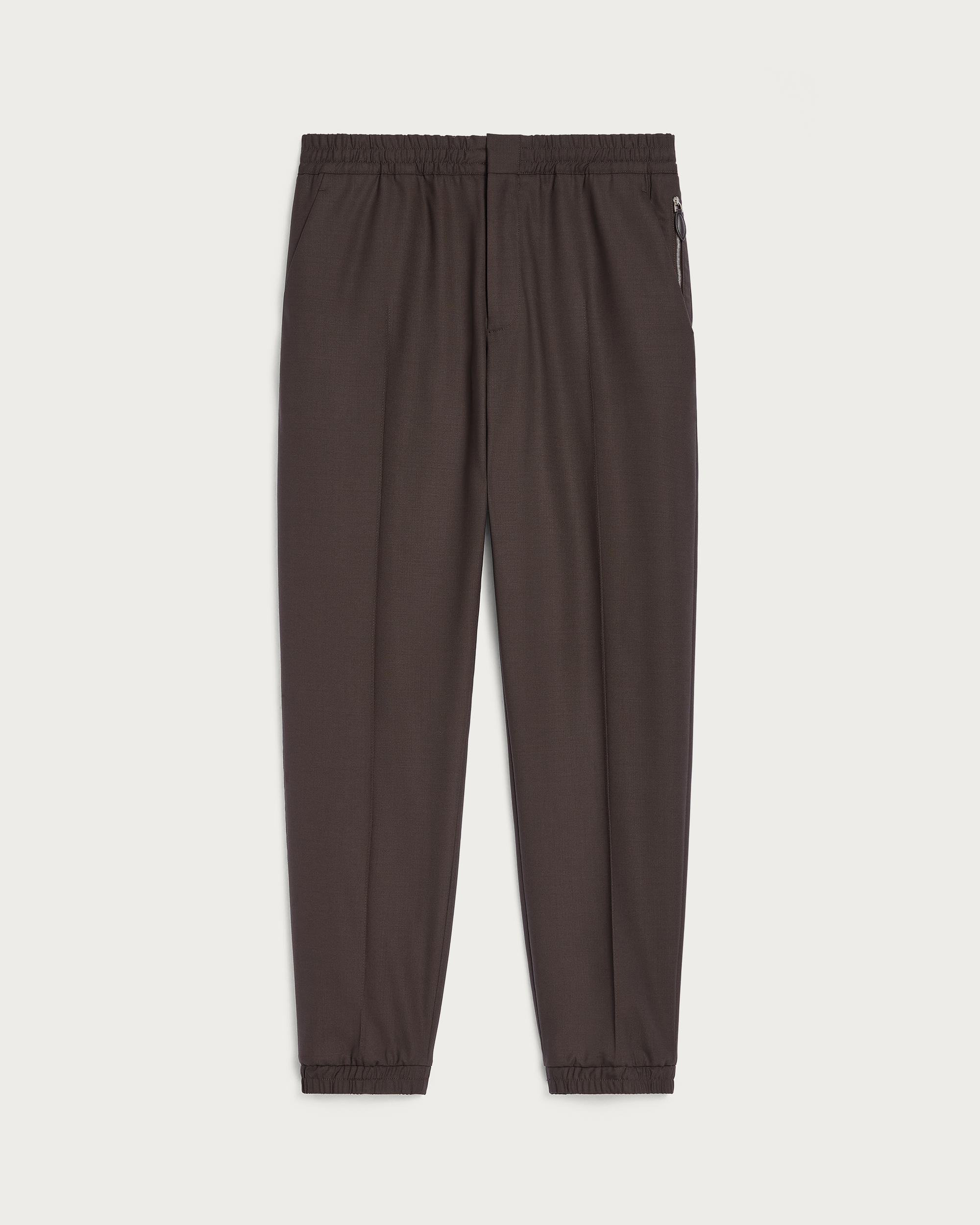 Fast Track Jogpants with Leather Zip-puller