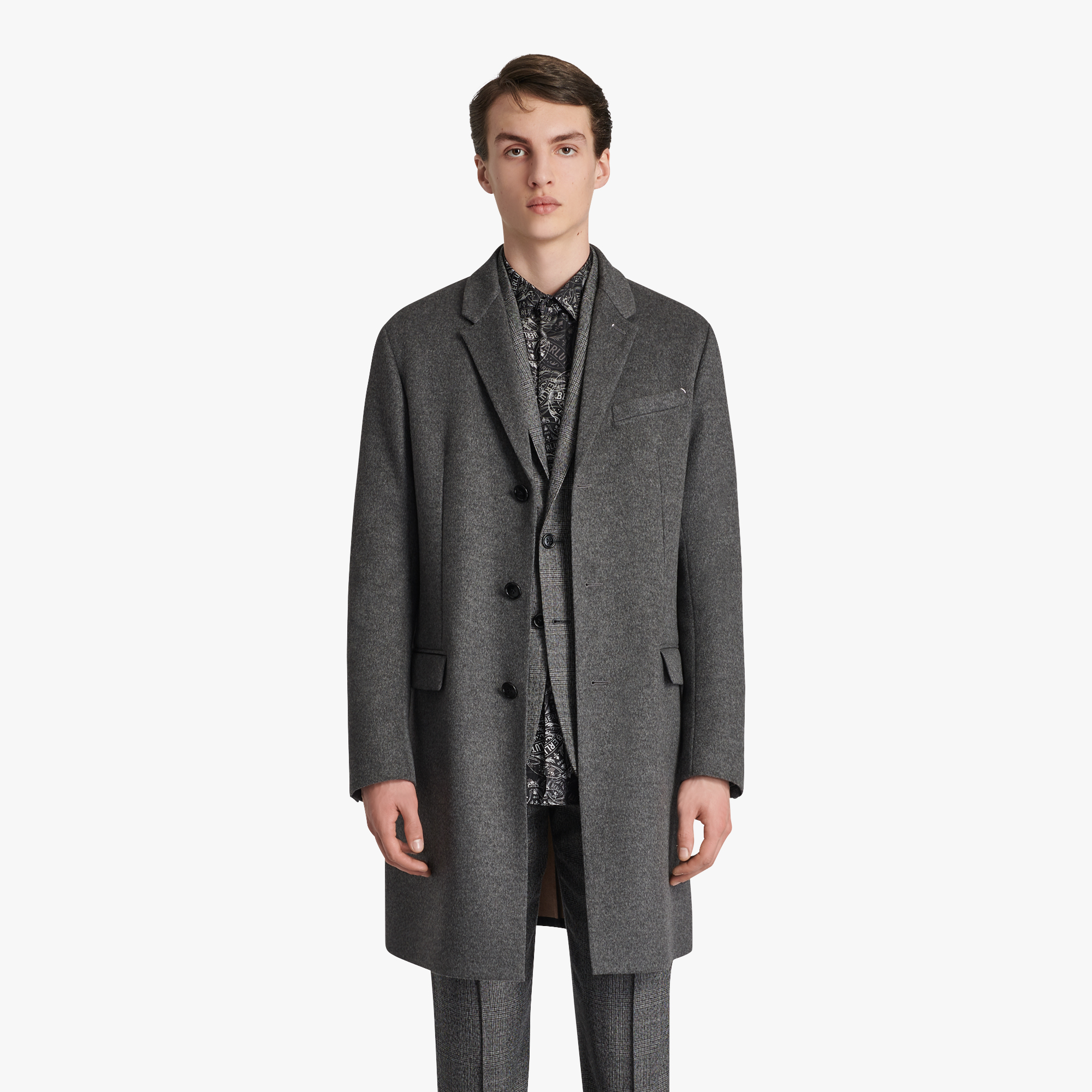 Double face coat clearance