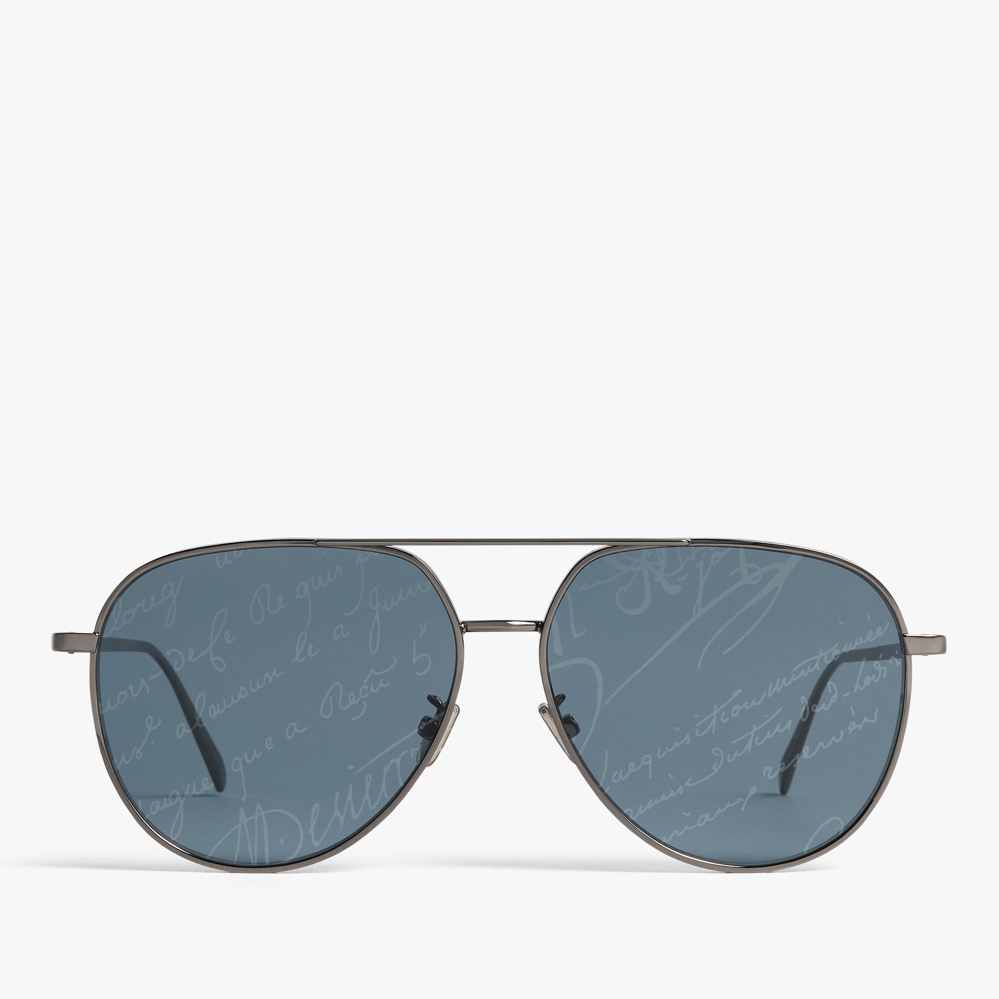 Glint Metal Sunglasses, BLACK GOLD + BROWN SCRITTO, hi-res