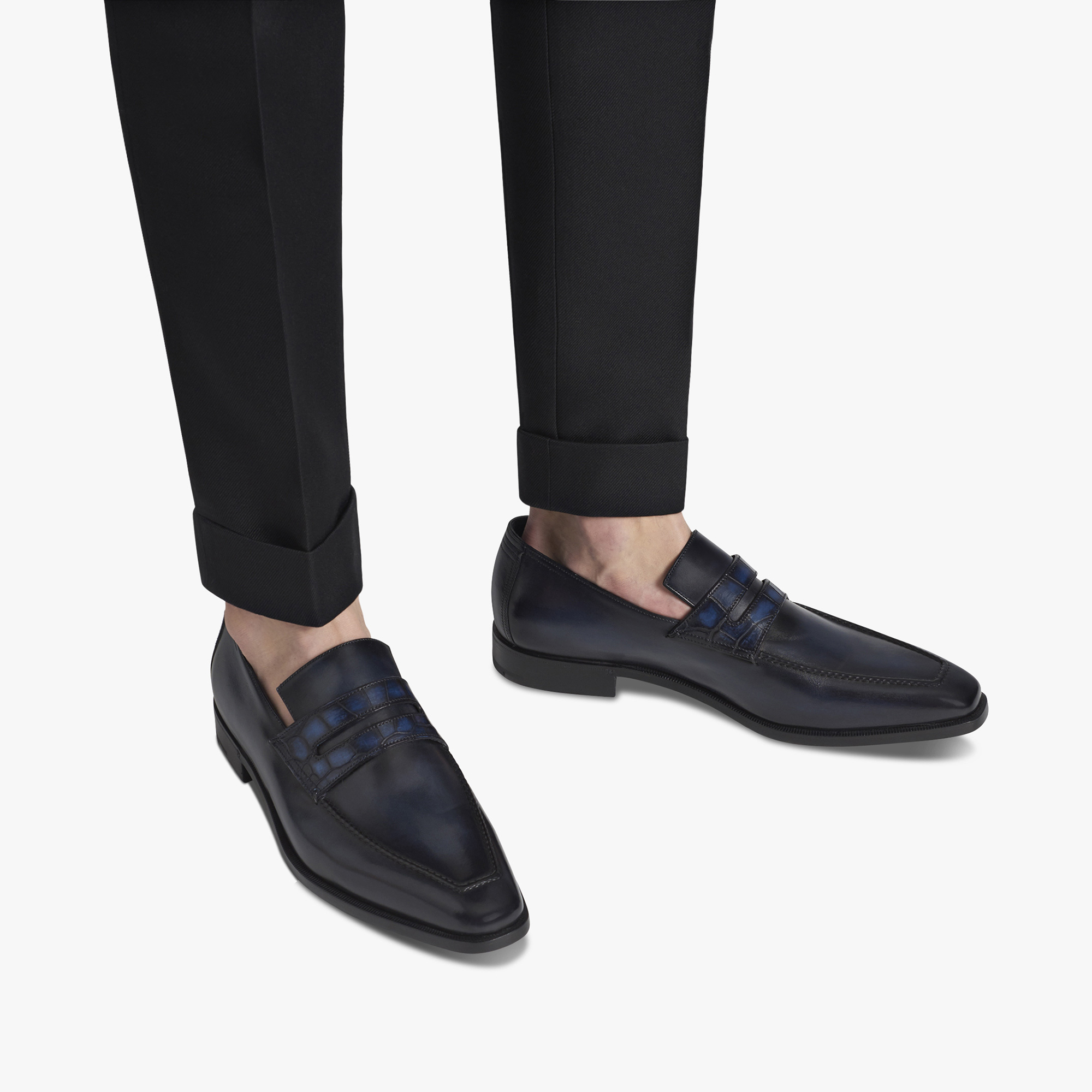 berluti alligator shoes