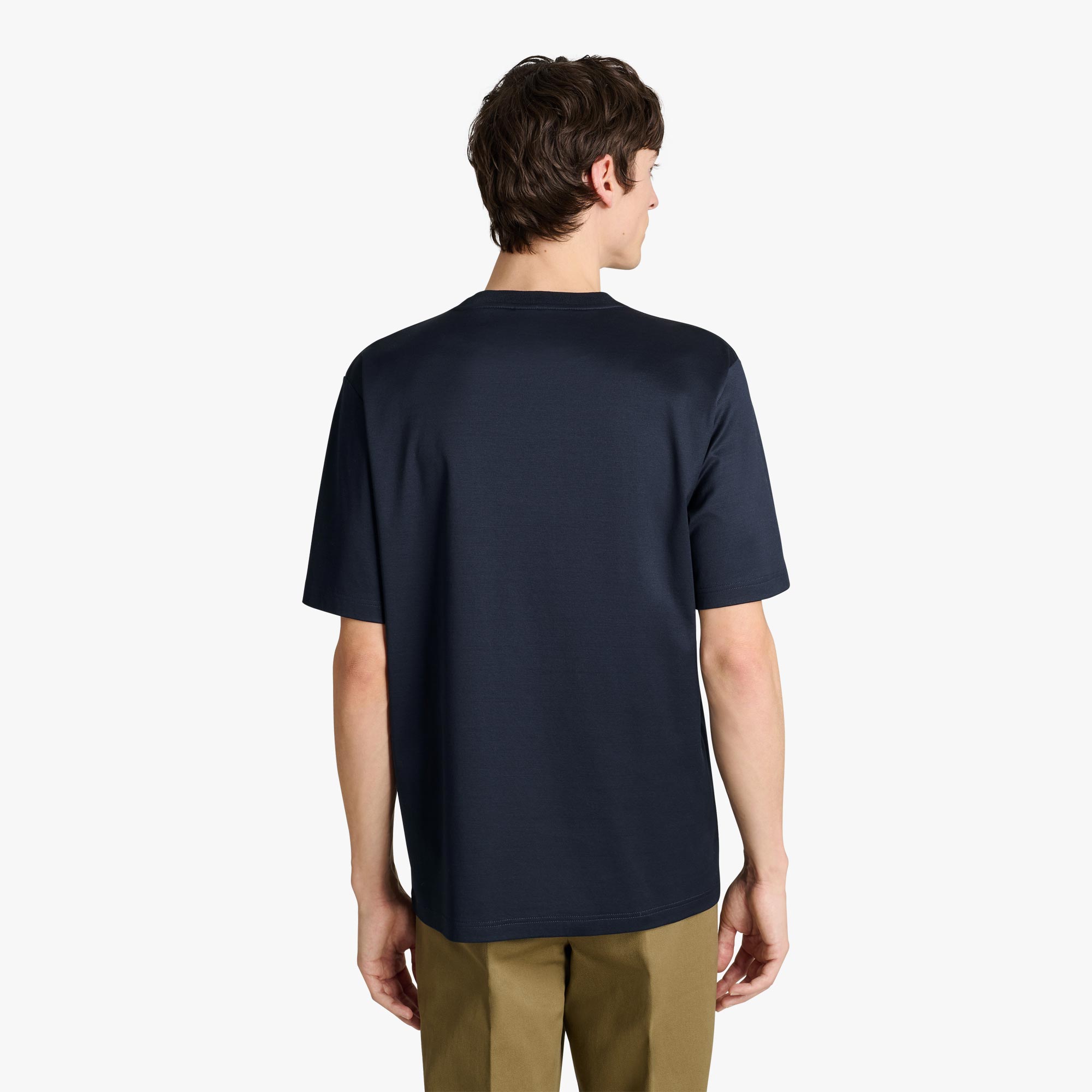 スエードエフェクト フレーム スクリット Tシャツ | ベルルッティ JP