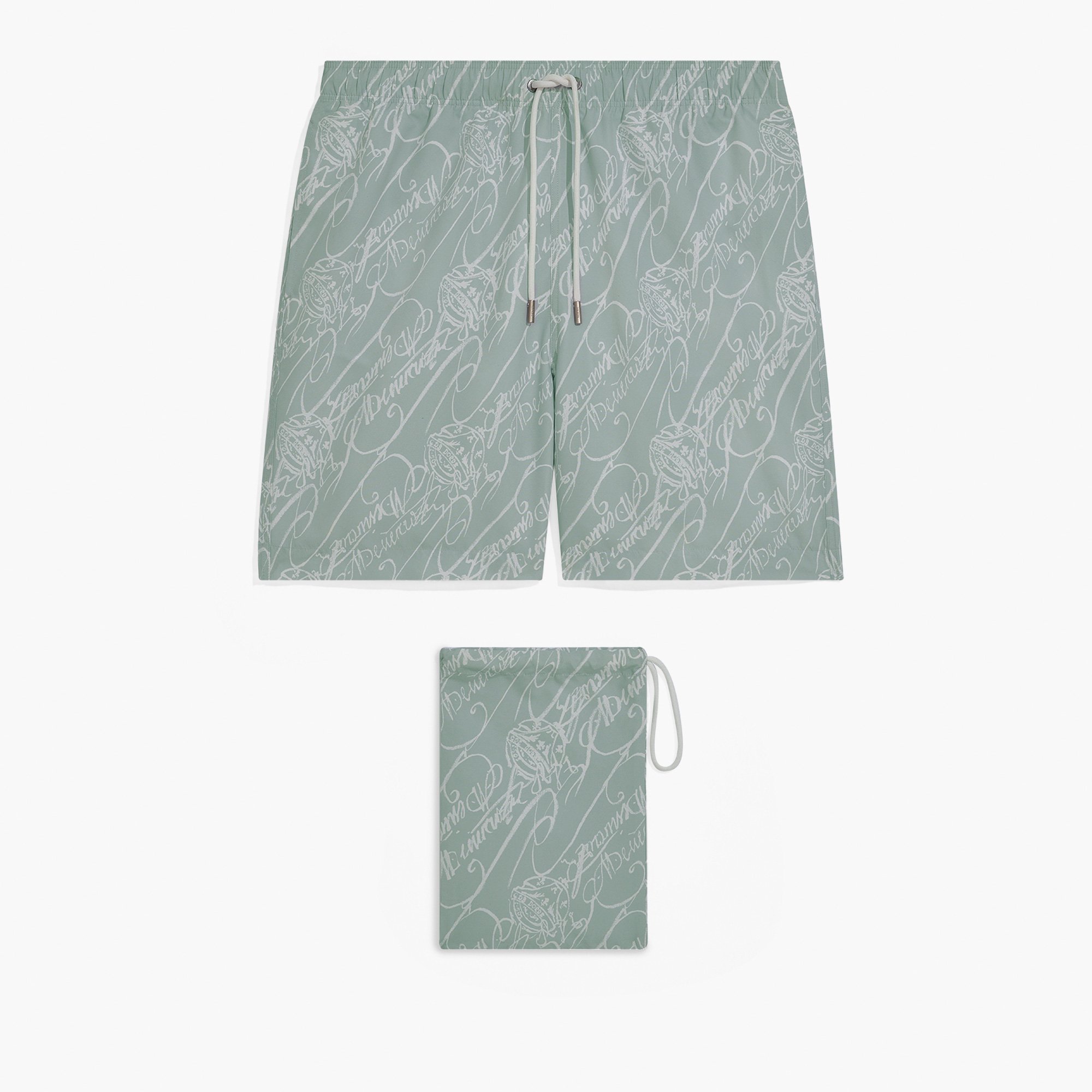 Marbeuf Scritto Swimshorts, CELADON SCRITTO, hi-res