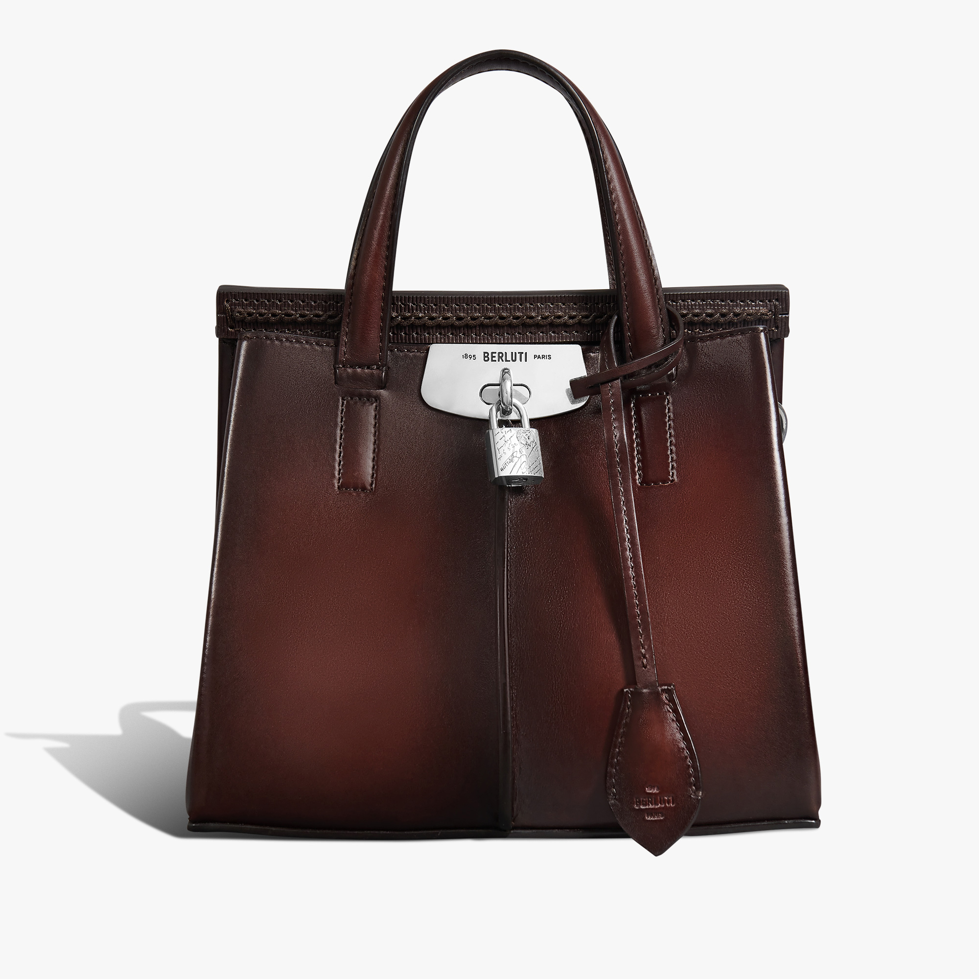 Luti 25 Messenger In Leather, LEGNO BRUCIATO, hi-res