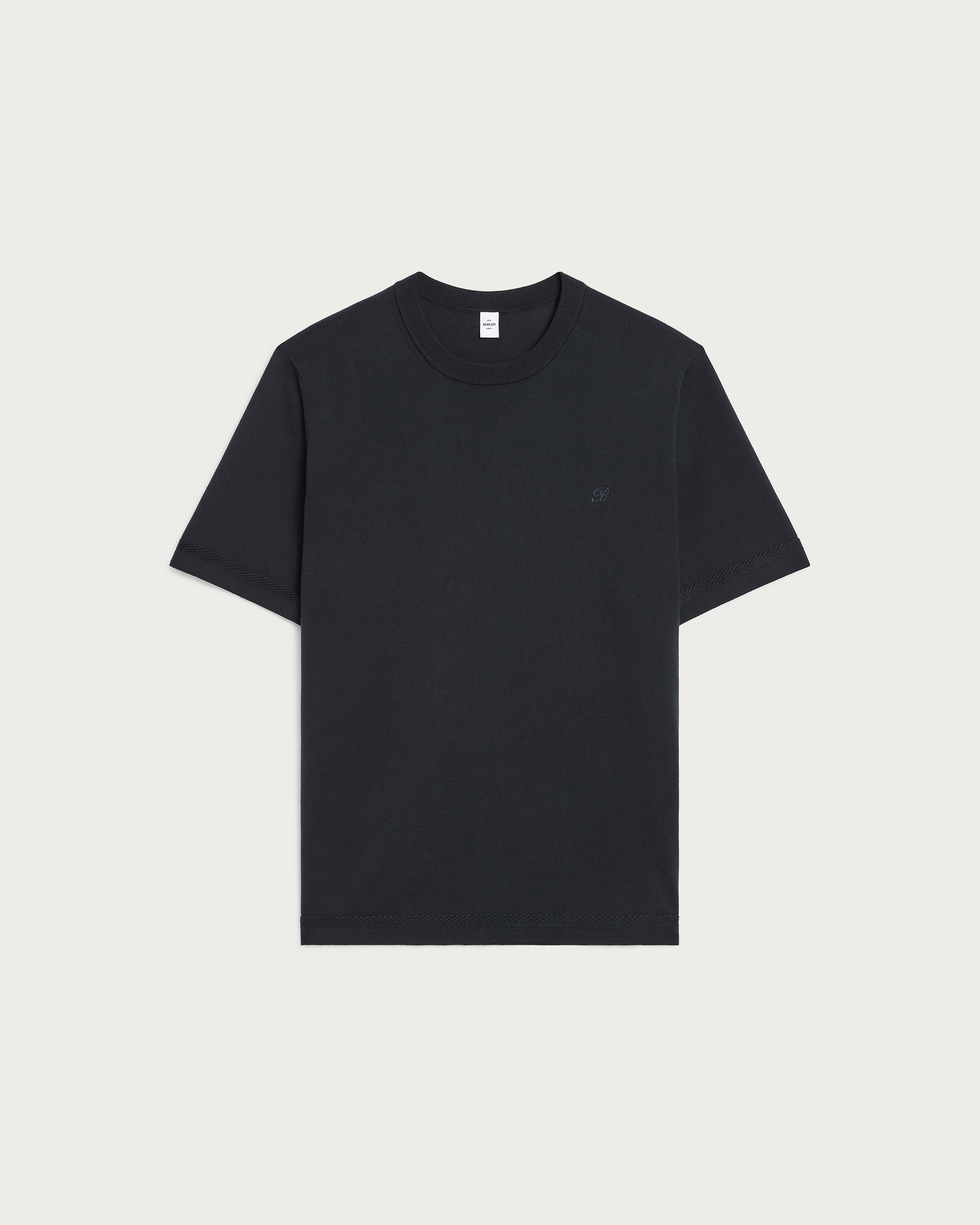 B-Thabor Embroidery Short-Sleeves Crewneck
