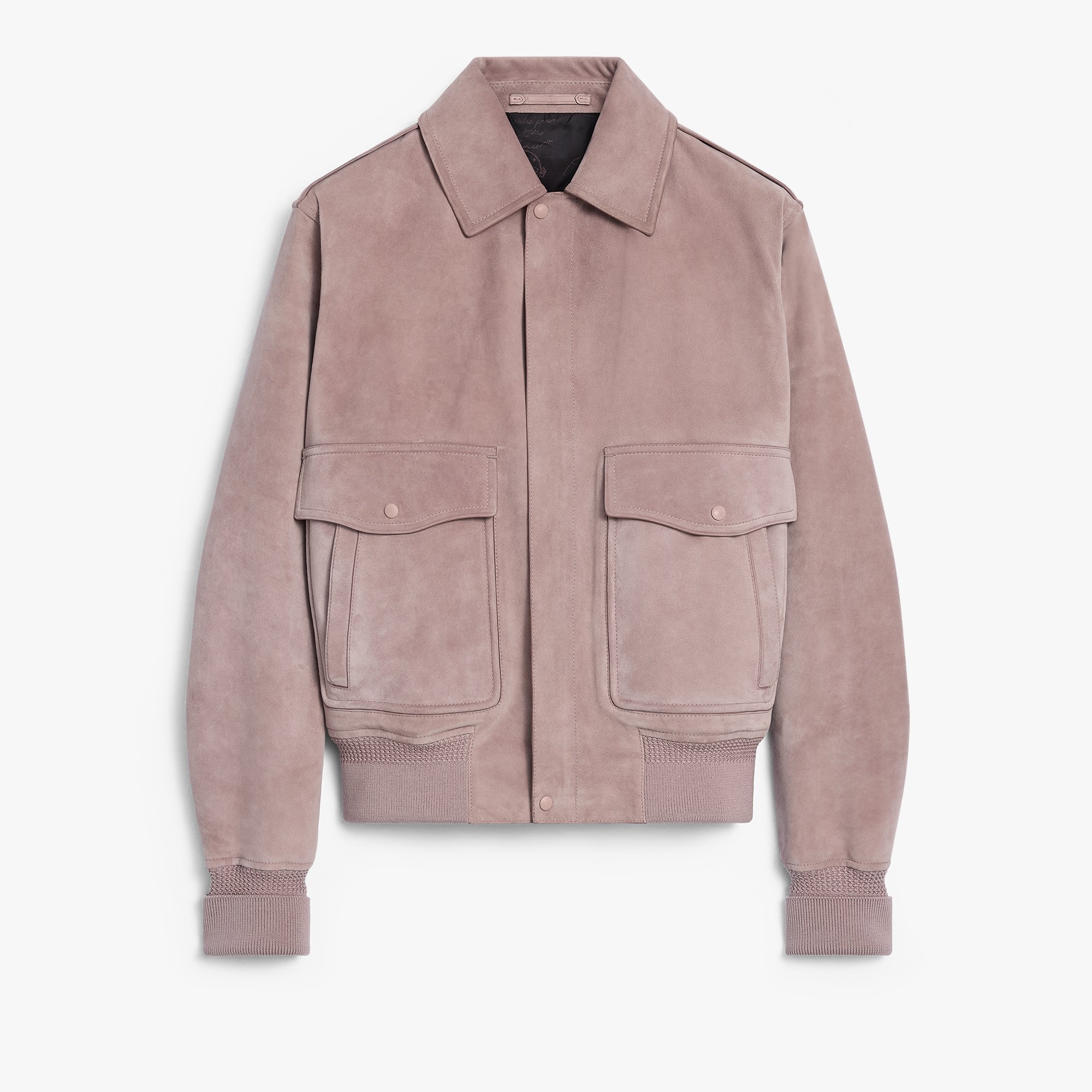 Suede Flight Jacket, ANTIQUE ROSE, hi-res