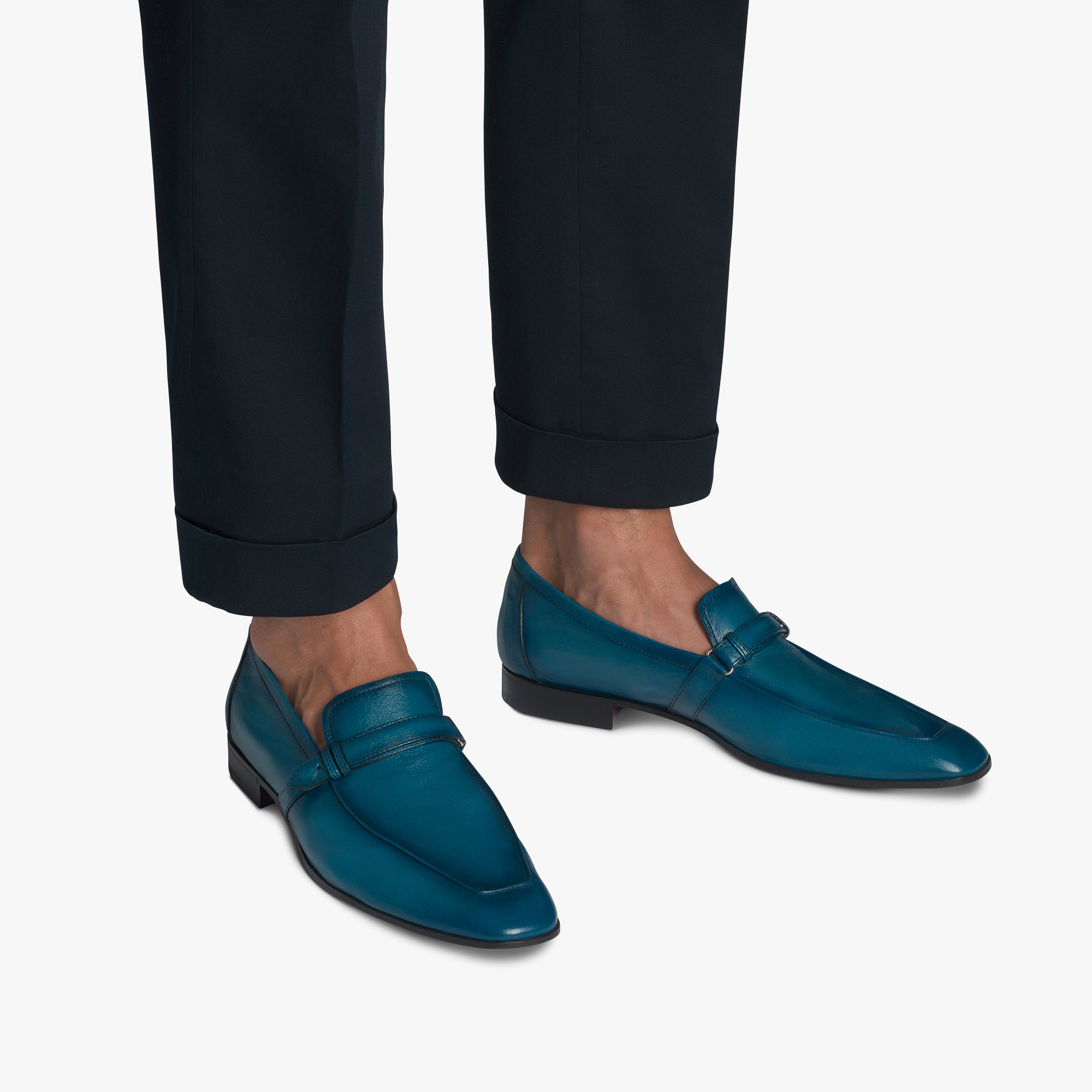 Lorenzo Kangaroo Leather Loafer