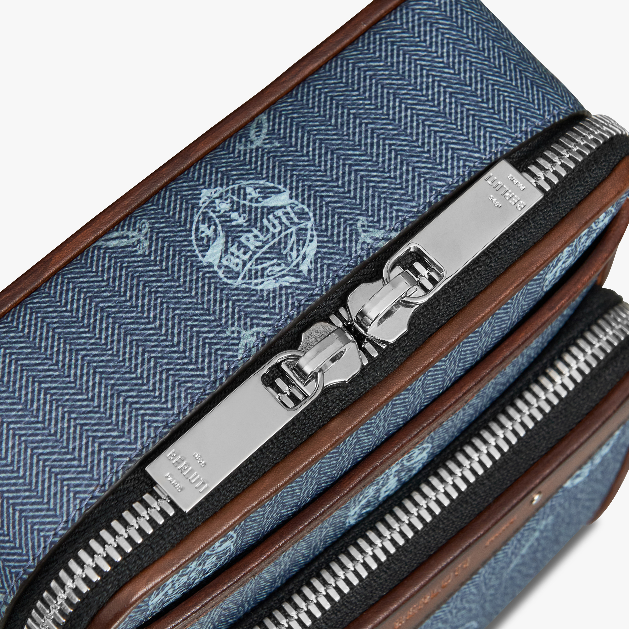 Sac Bandoulière Miles En Toile Et Cuir