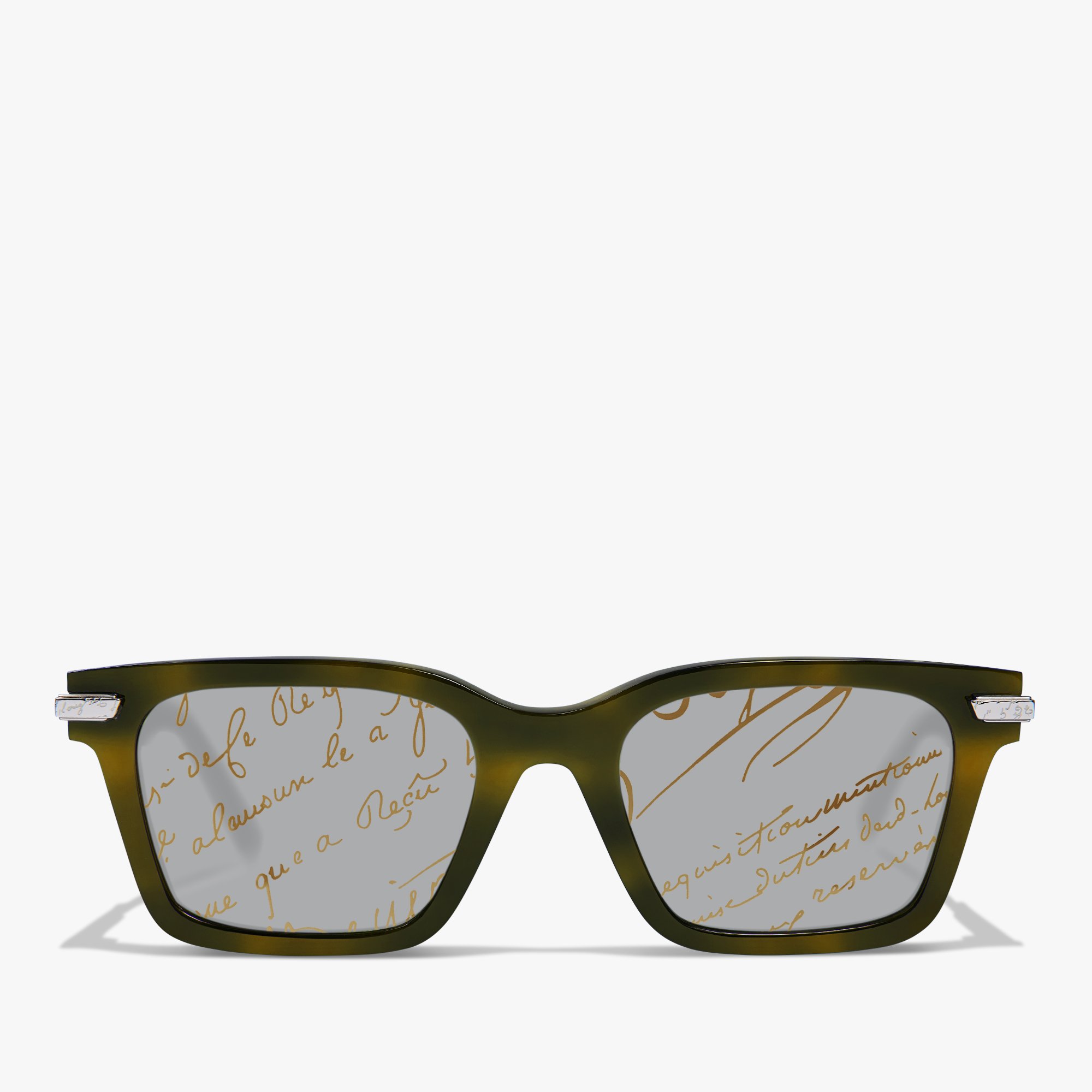 Radiant Acetate Sunglasses, KHAKI + SCRITTO GOLD, hi-res