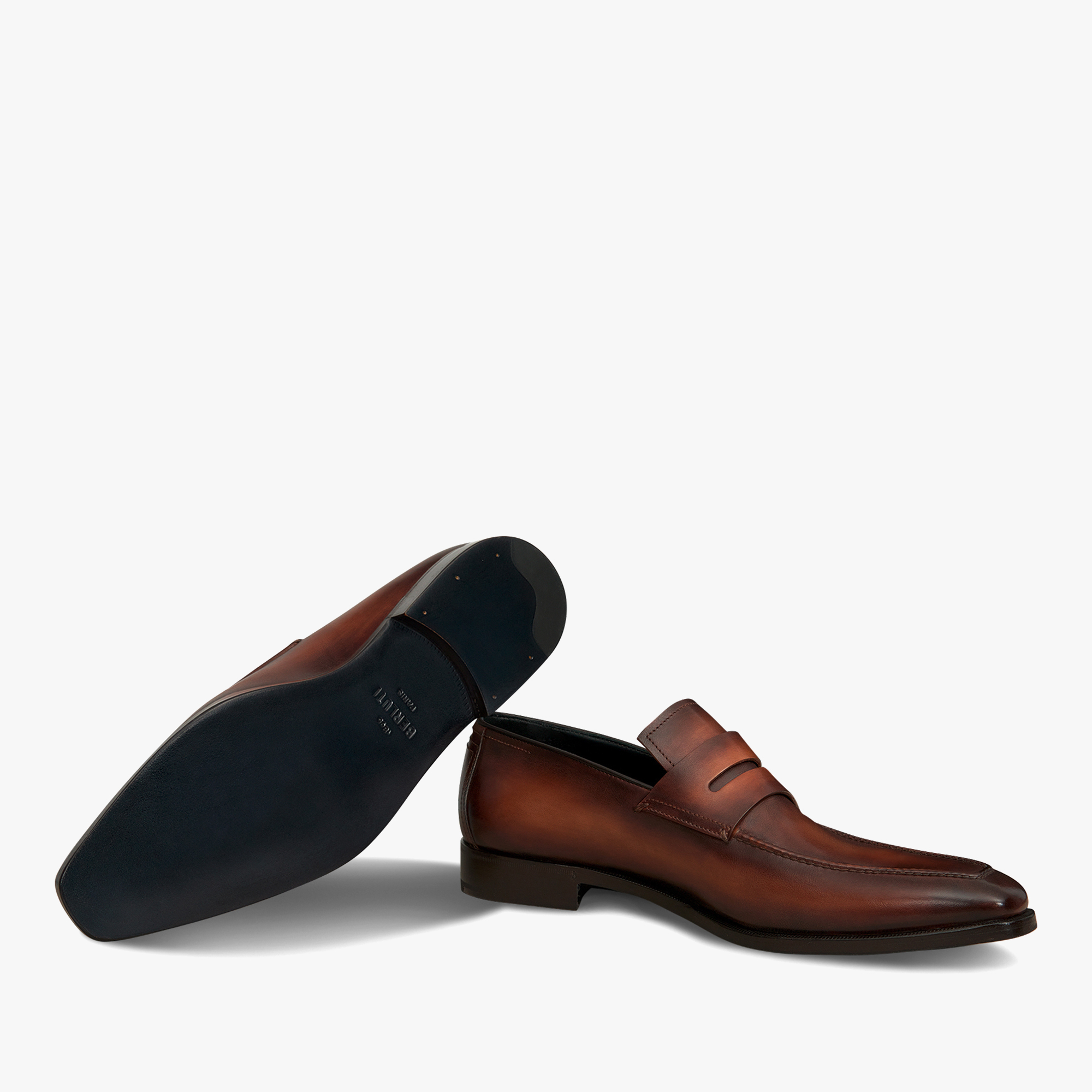 Andy Démesure Scritto Leather Loafer | Berluti US Andy Démesure Scritto Leather Loafer | Berluti US