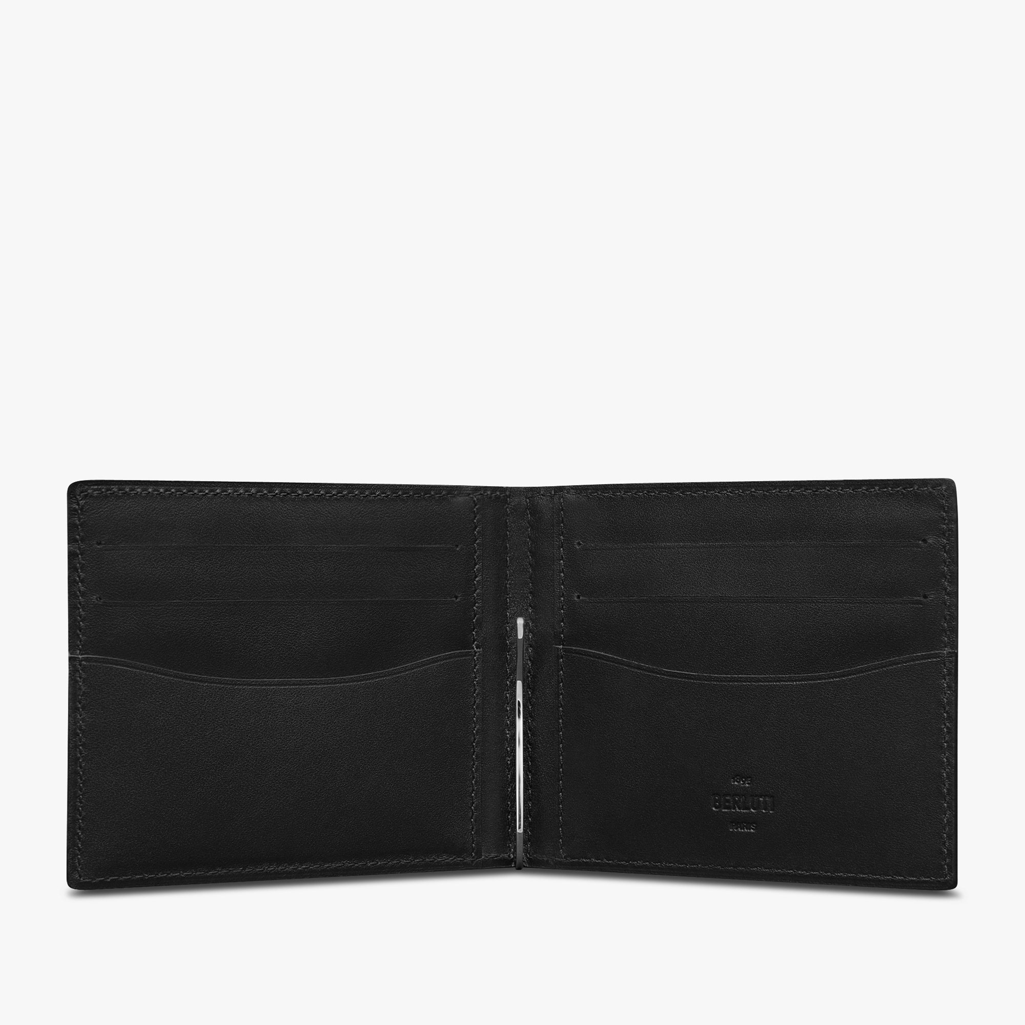 Berluti】 Periple スクリット レザー コンパクトウォレット