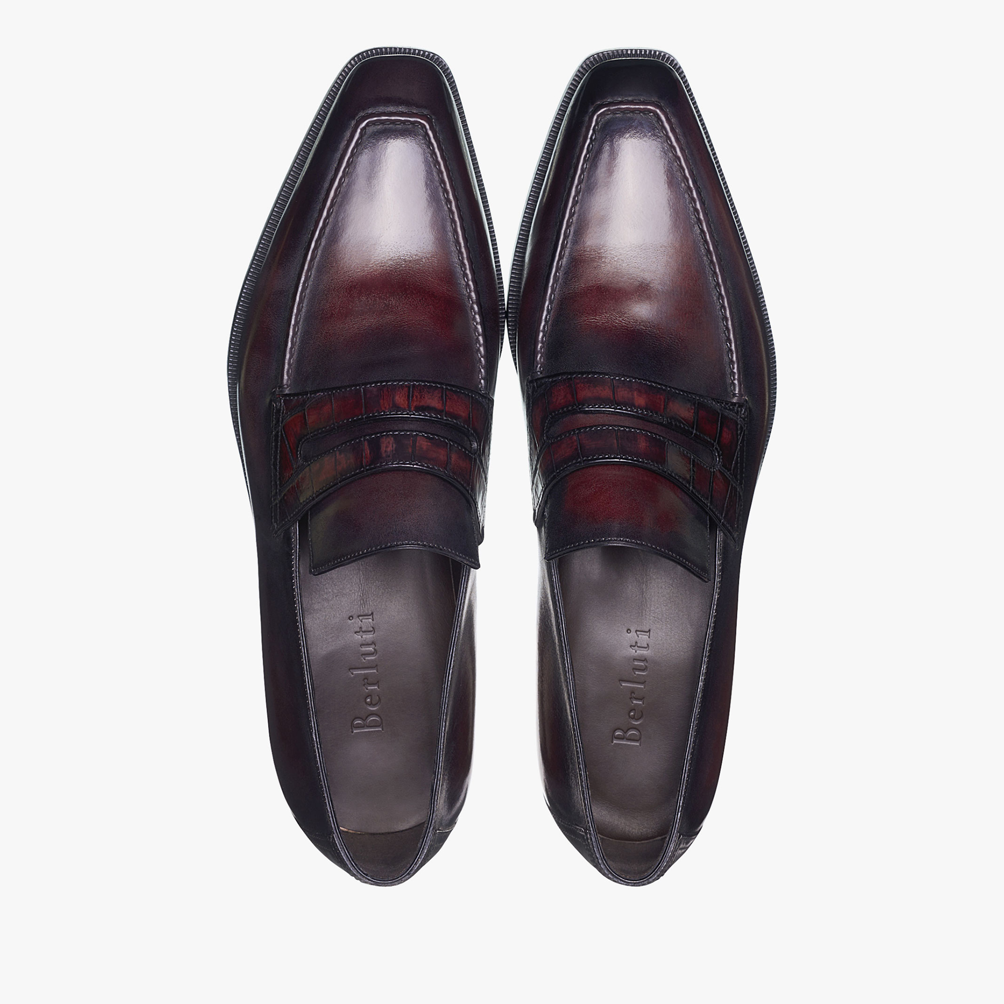 Berluti Carlo Como Alligator Loafer