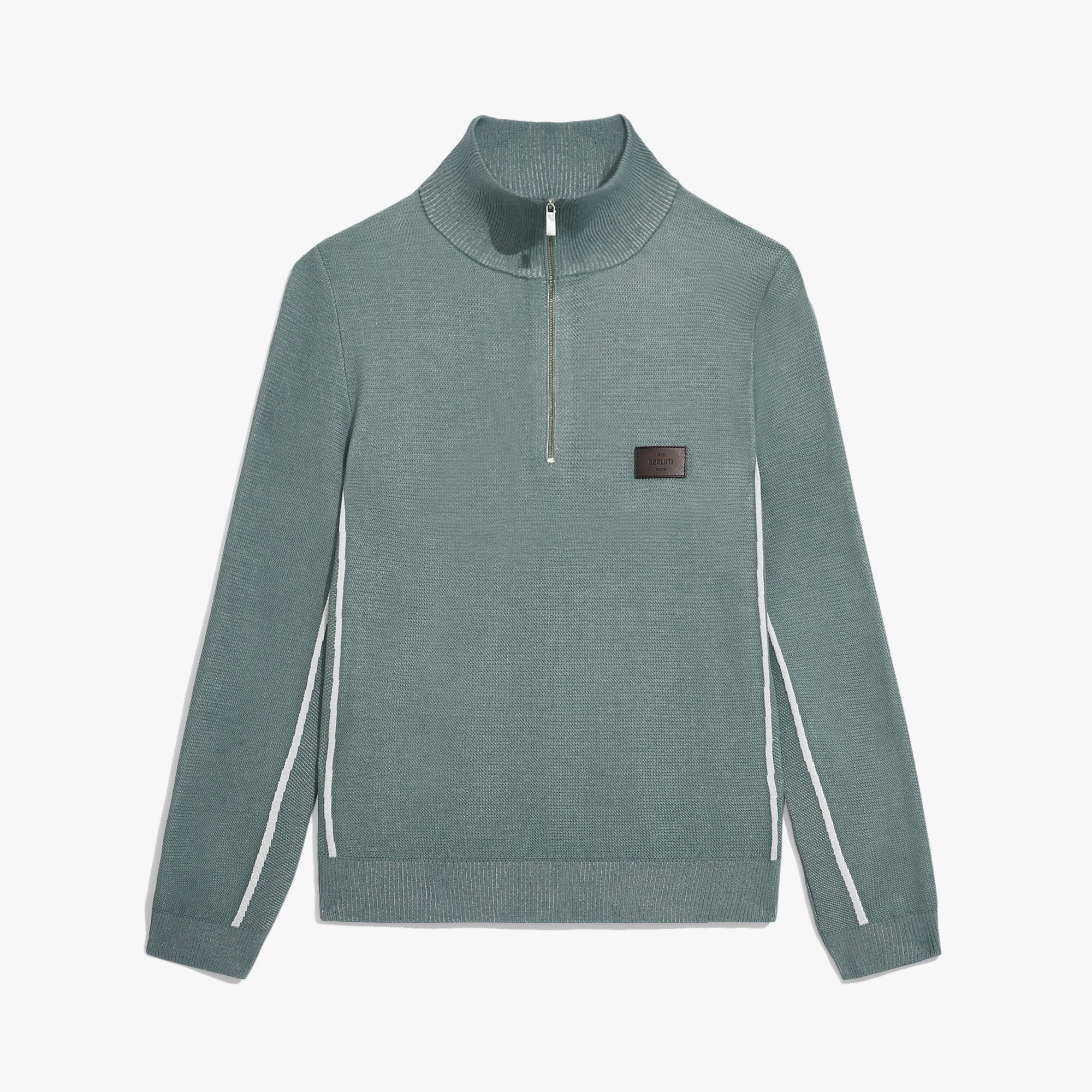 Shadow Half-Zip, PRASIN GREEN, hi-res