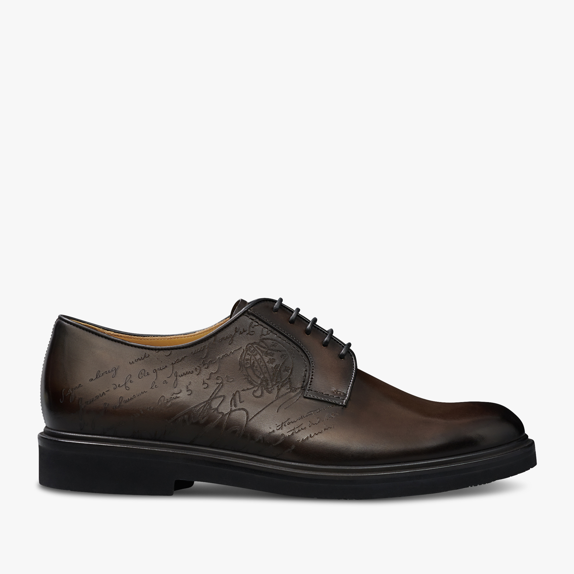Aplomb Bergamo Scritto Leather Derby Berluti SN