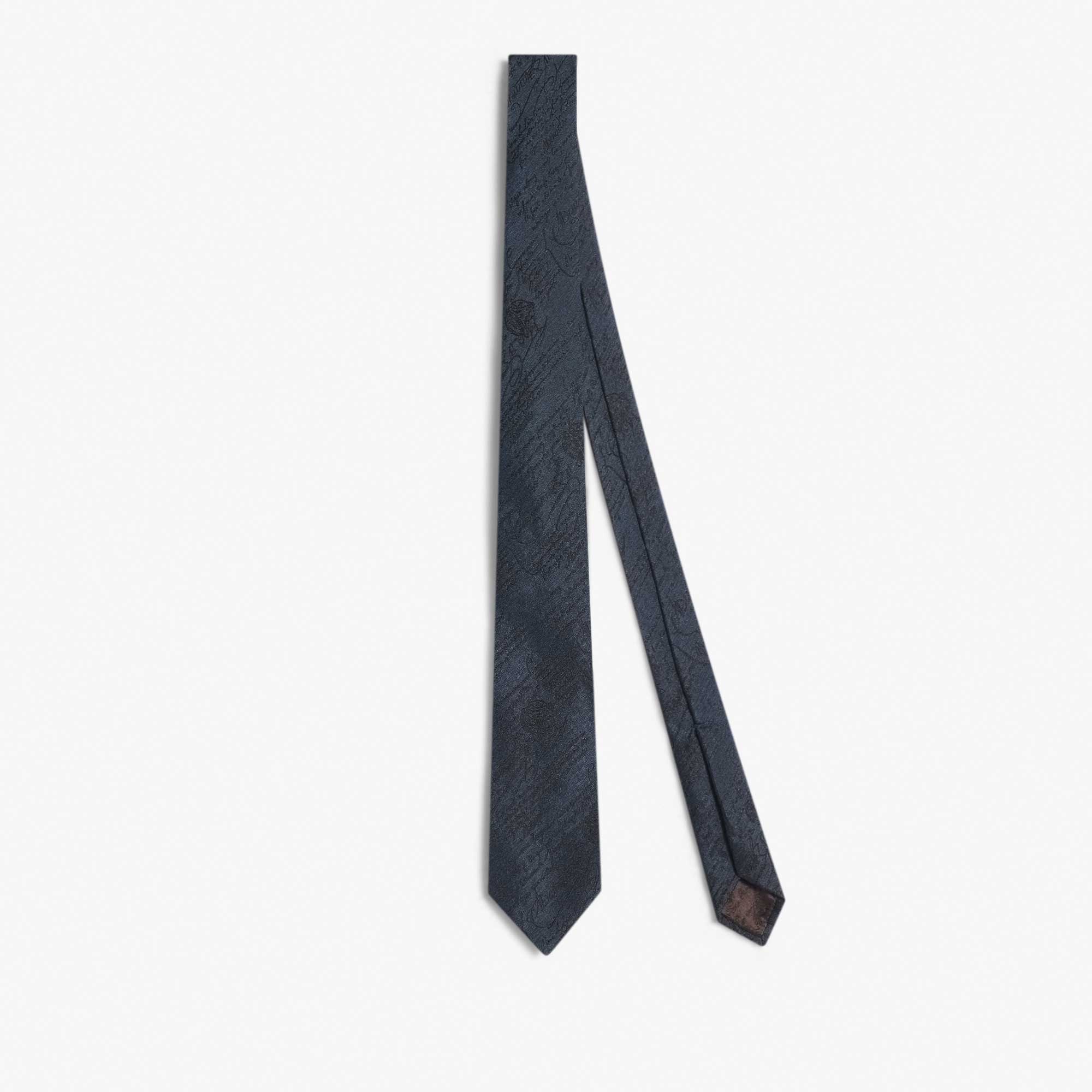 Scritto Tie, WASHED INDIGO, hi-res
