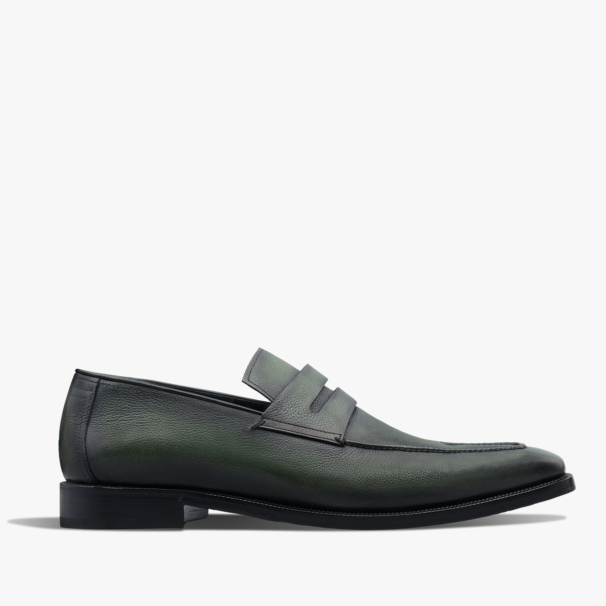 Andy Démesure Neo Flex Venezia Softy Calf Leather Loafer, NERO VERDE, hi-res