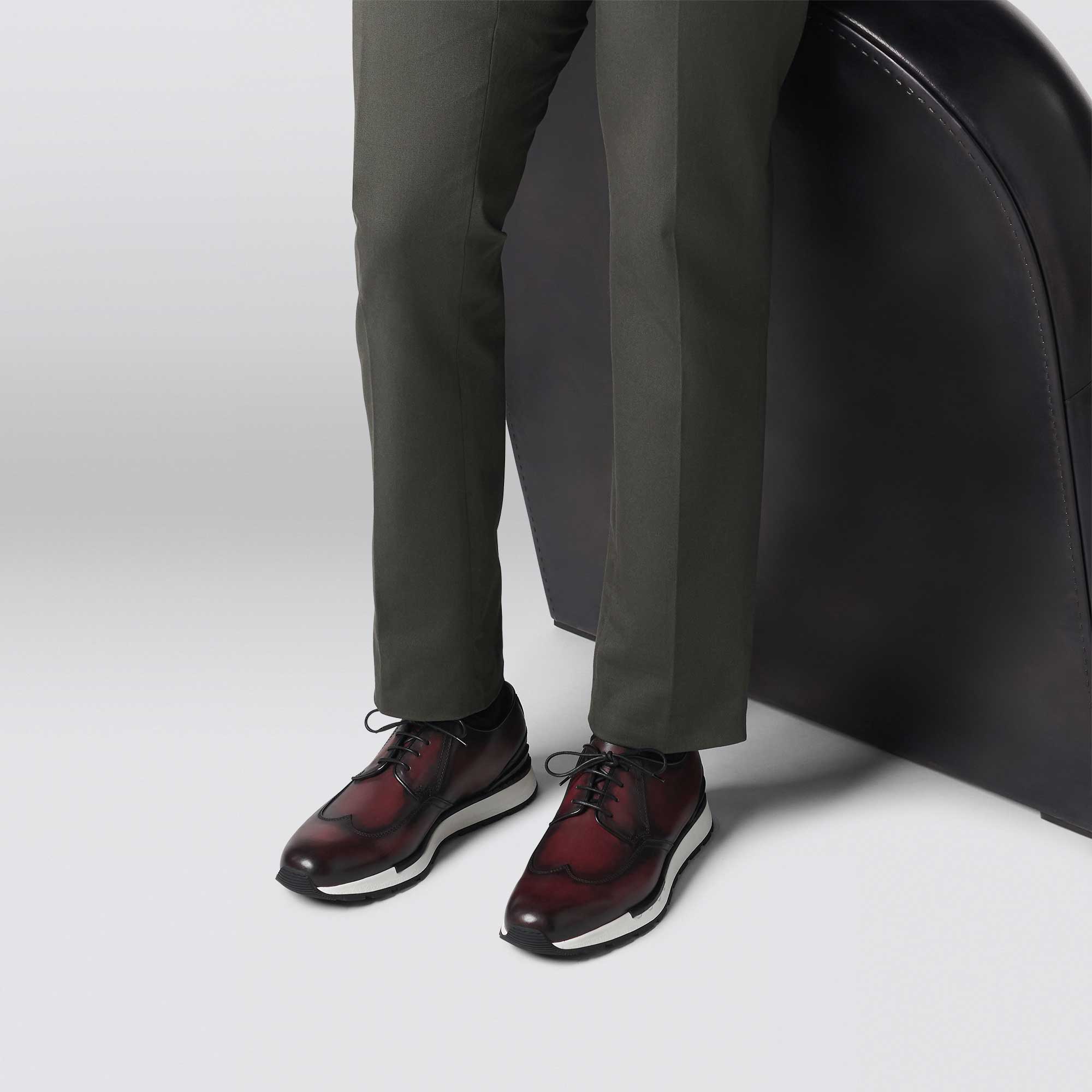 Fast Track Leather Sneaker