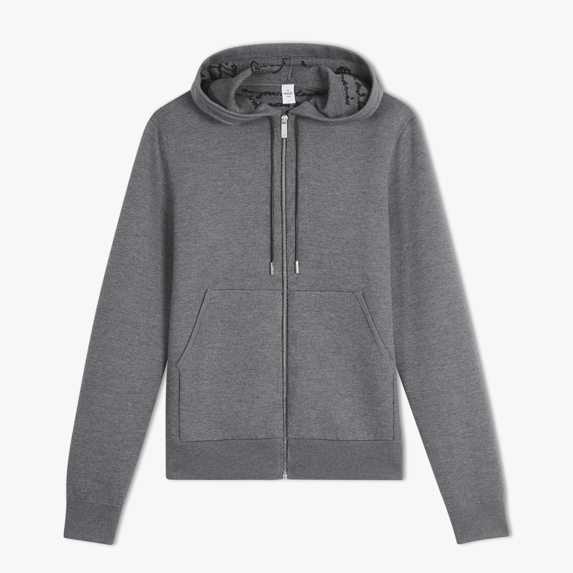 Light Wool Double Face Hoodie Berluti