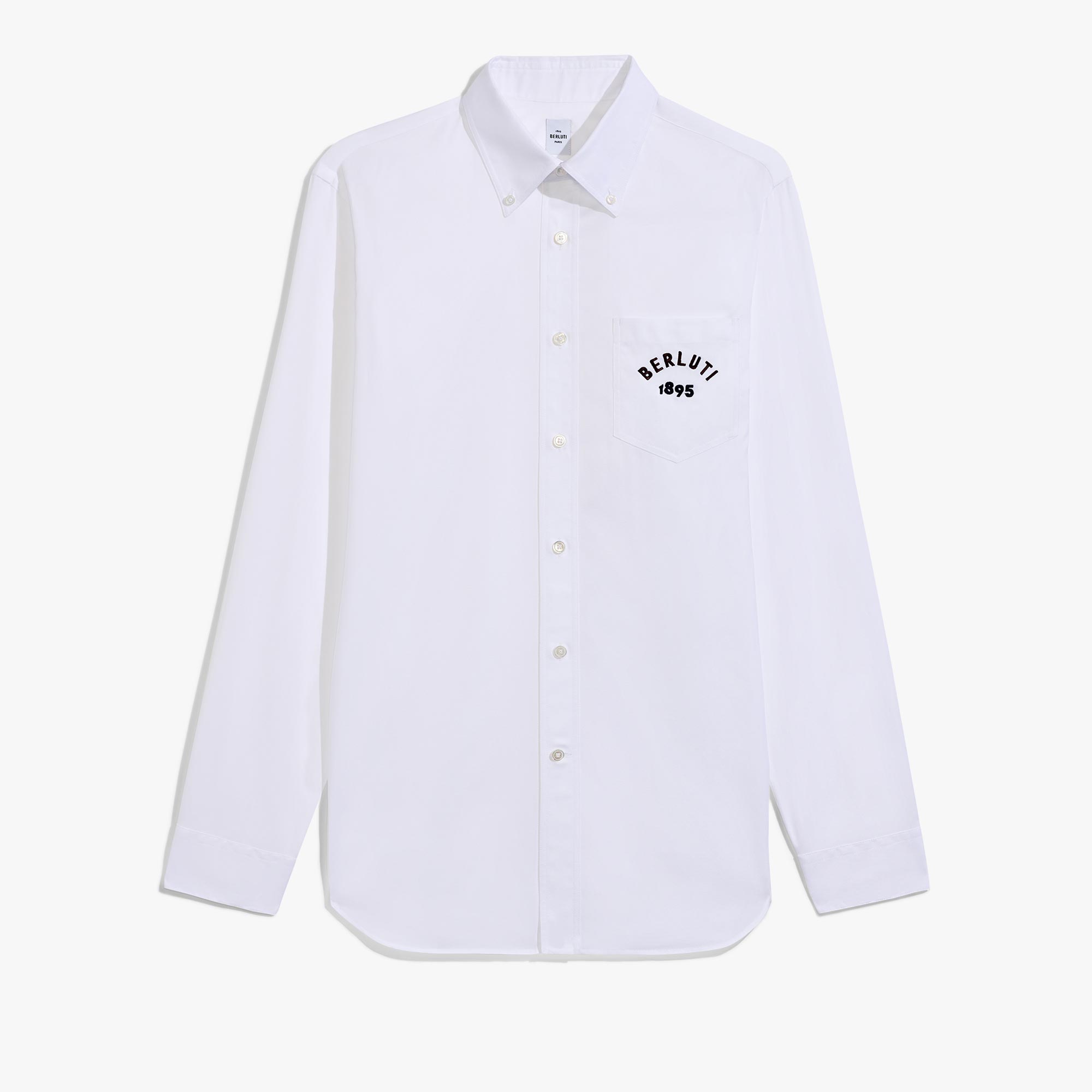Alessandro Shirt With Logo Pocket, BLANC OPTIQUE, hi-res