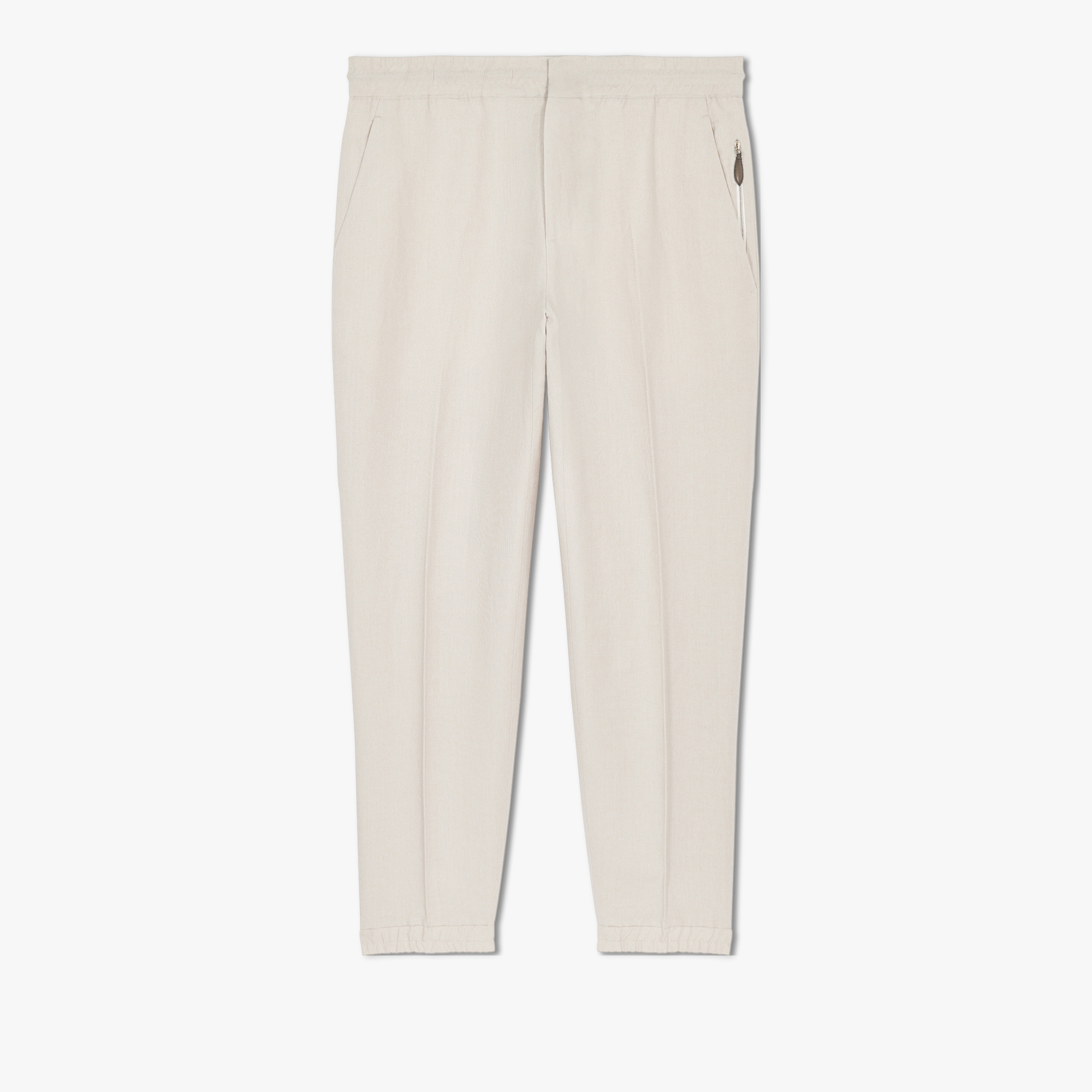 Linen Jogging Trousers, SAND LINEN, hi-res