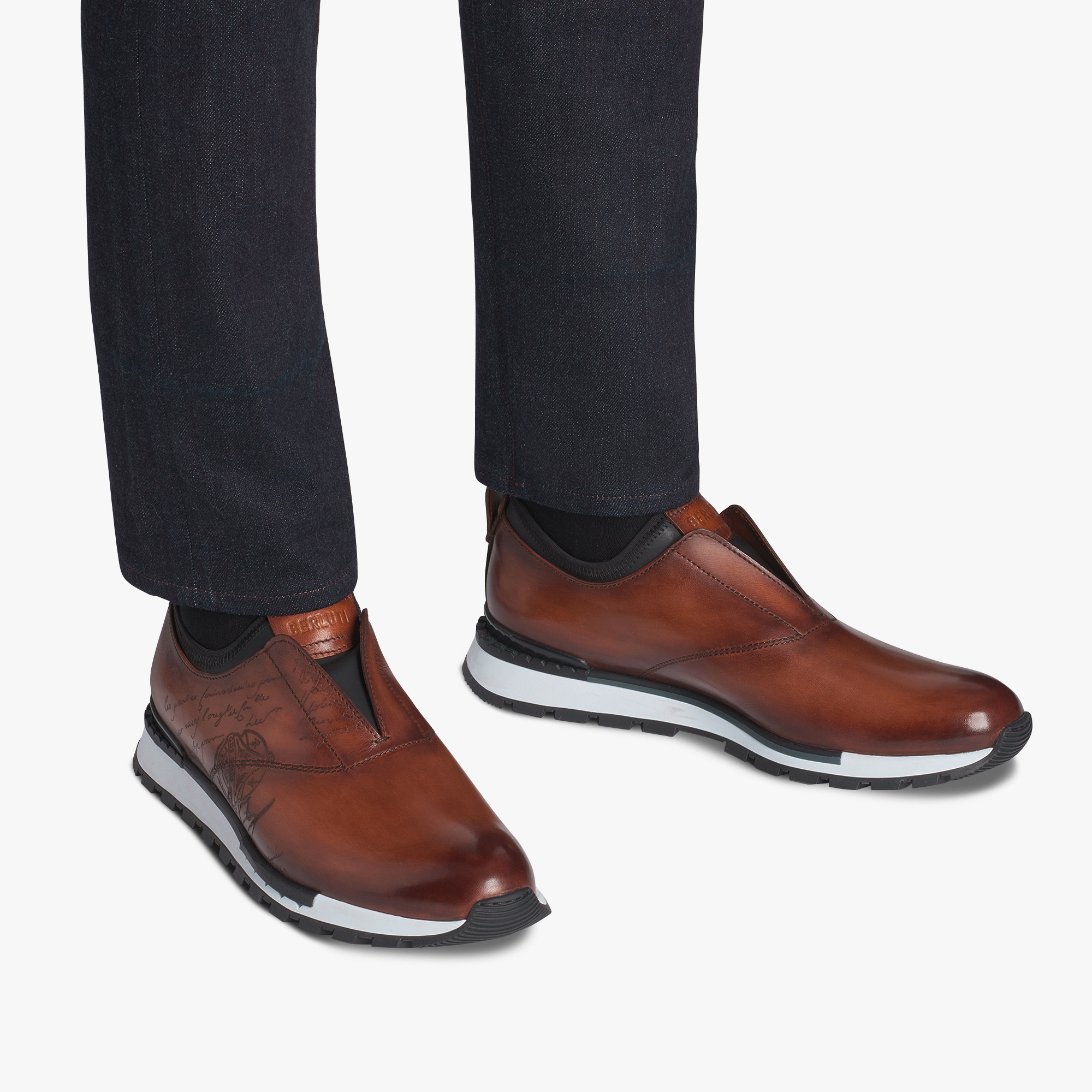 Berluti slip on hot sale