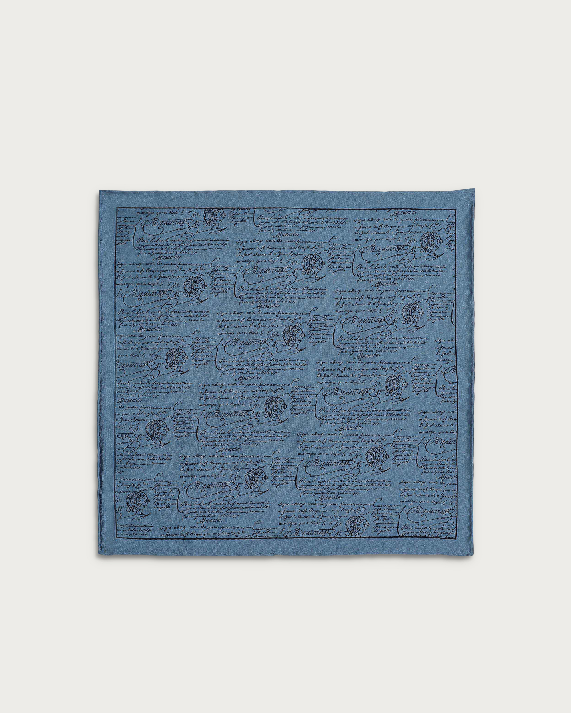 スクリットパターン ハンカチーフ | ベルルッティ JP