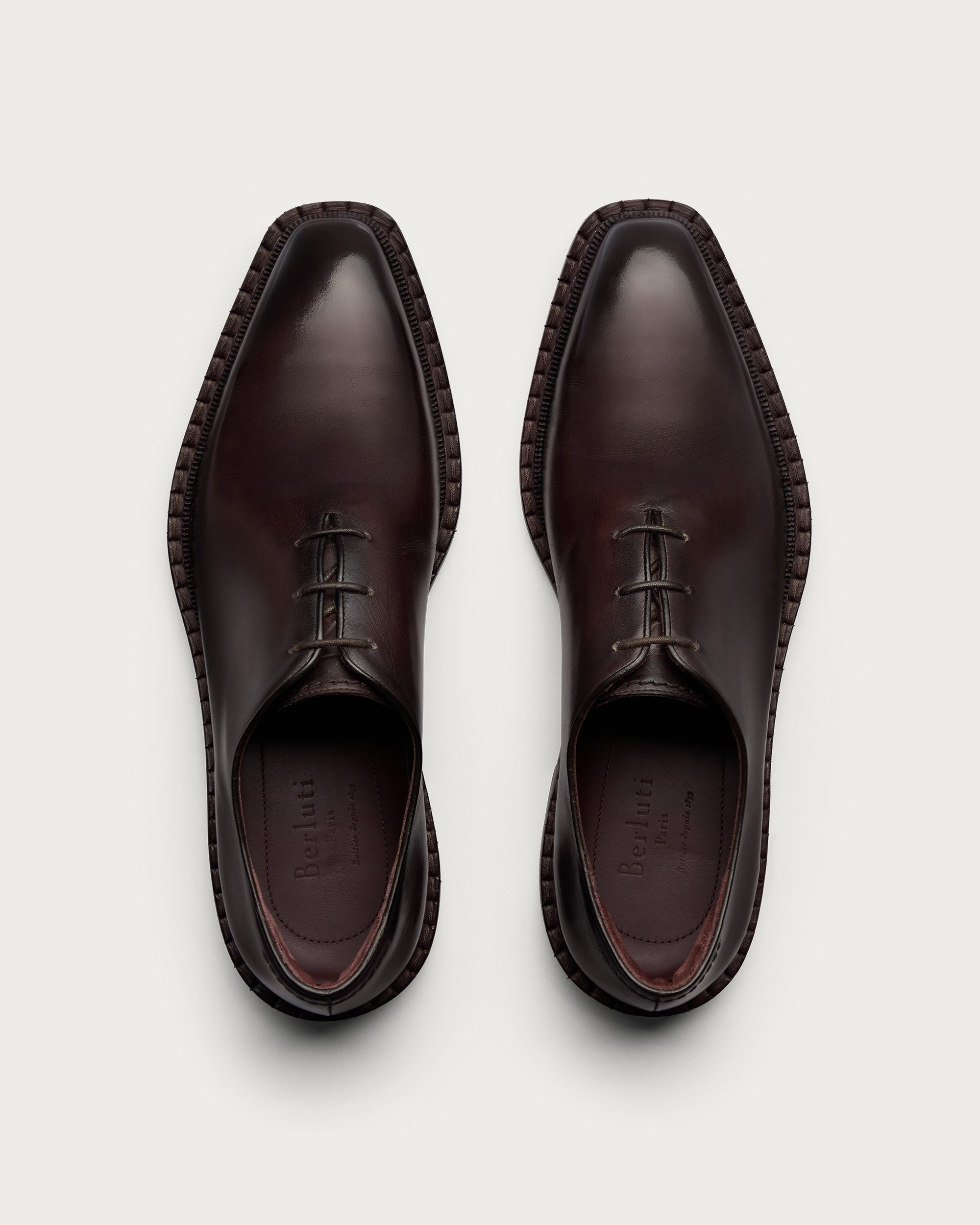 希少　Berluti デムジュール アレッサンドロ　サイズ7 アレッサンドロ デムジュール レザー オックスフォード