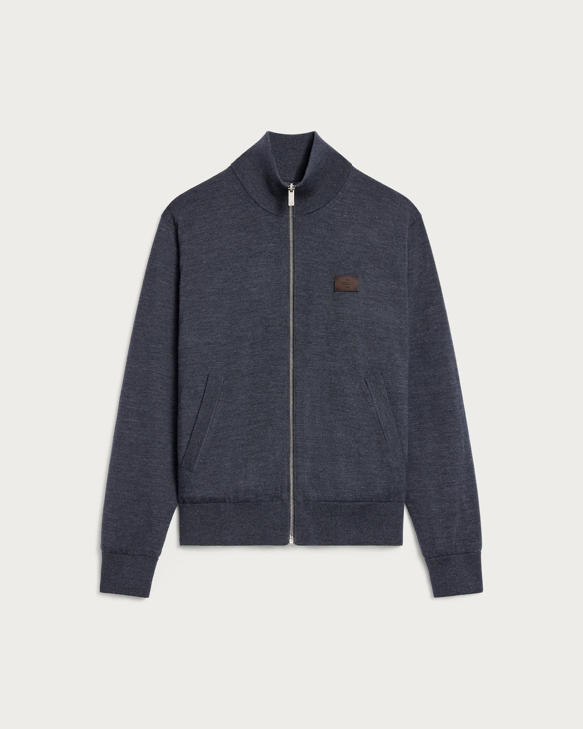 Reversible Blouson with Leather Detail