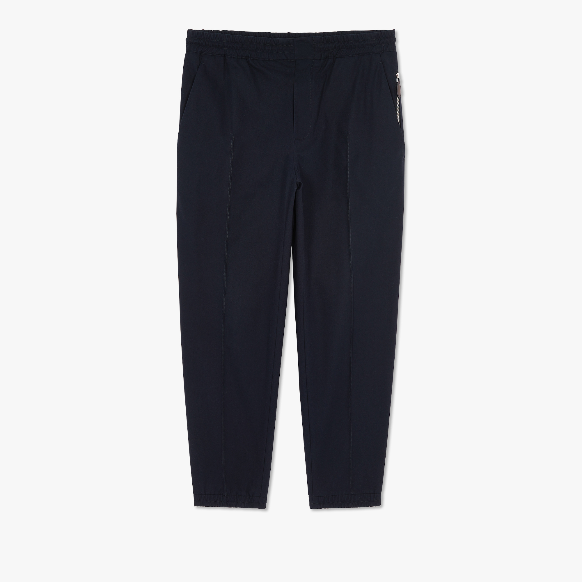 Cotton Jogging Trousers, COLD NIGHT BLUE, hi-res