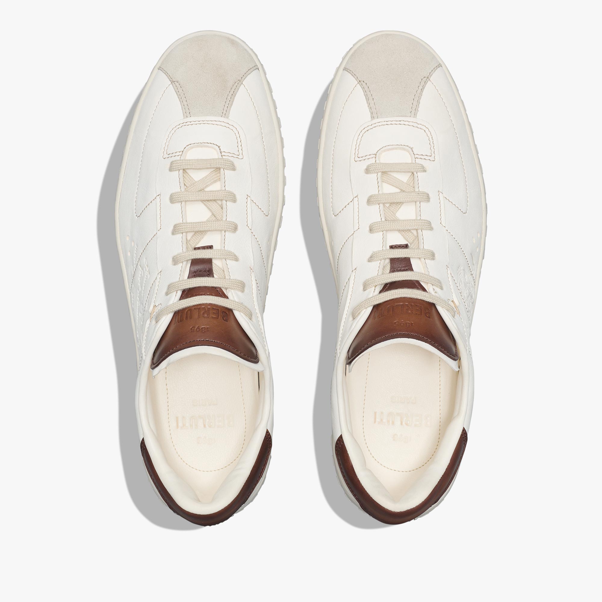 Berluti white sneakers hot sale
