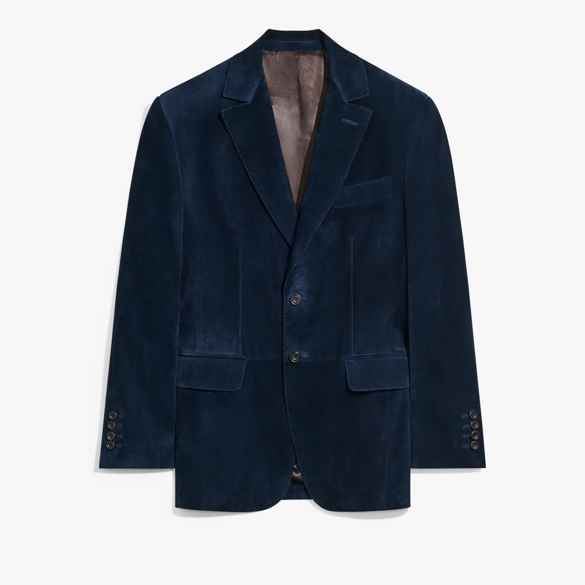 Suede Blazer, COLD NIGHT BLUE, hi-res