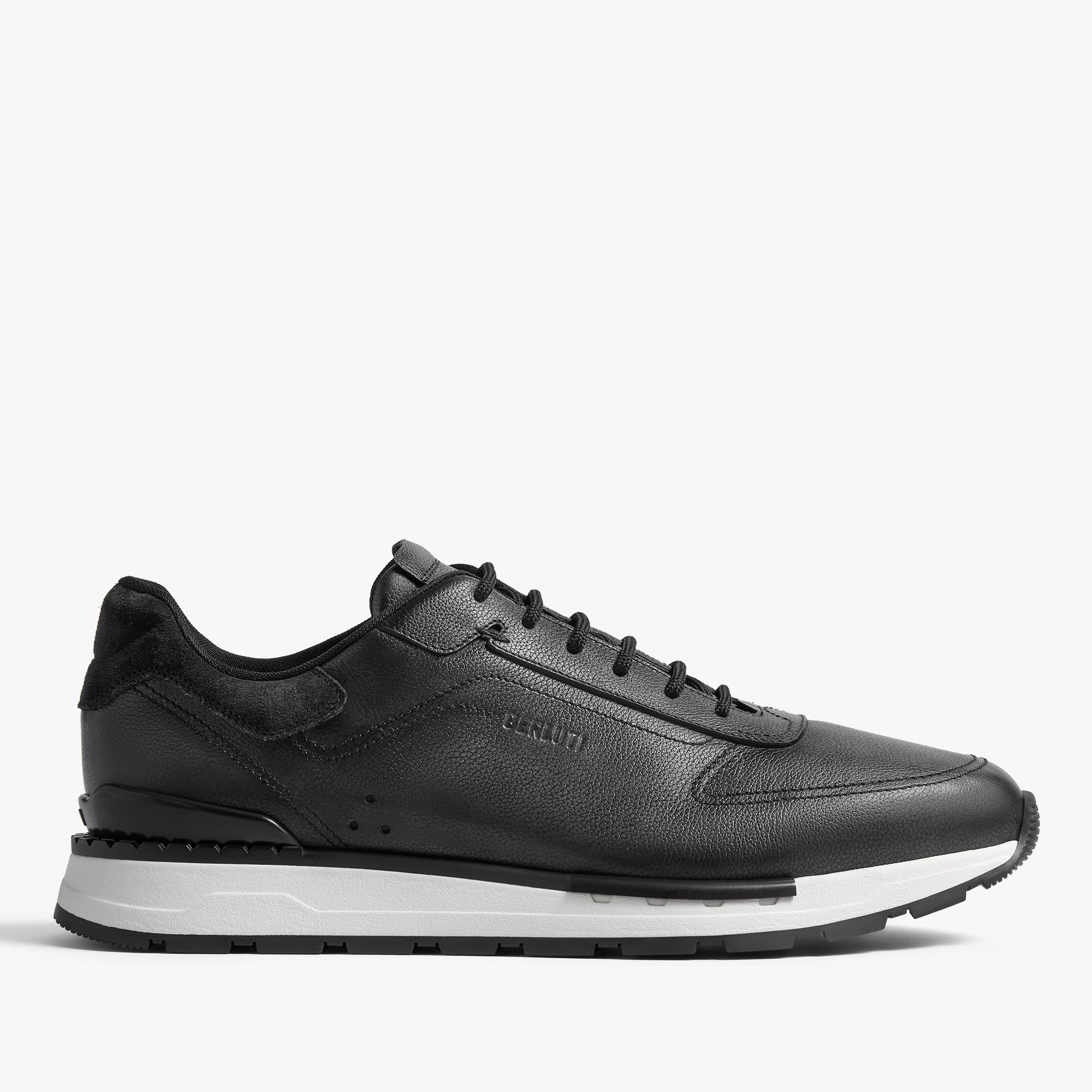 Fast Track Venezia Calf Leather Sneaker, NERO GRIGIO, hi-res
