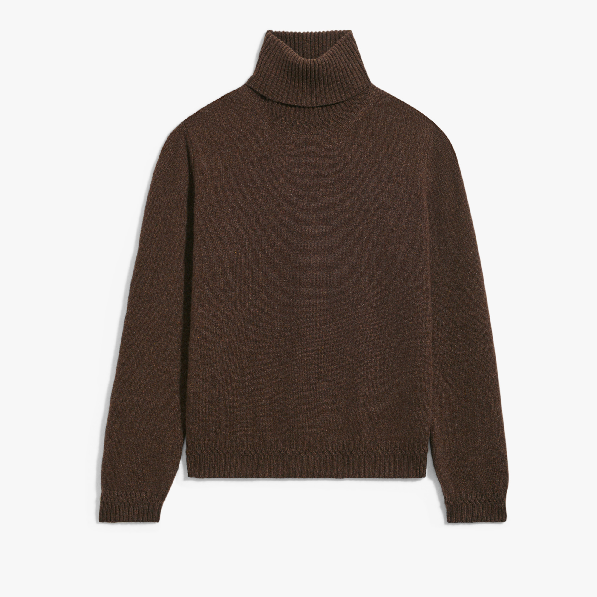 Classic Cashmere Turtleneck, EARTH BROWN, hi-res
